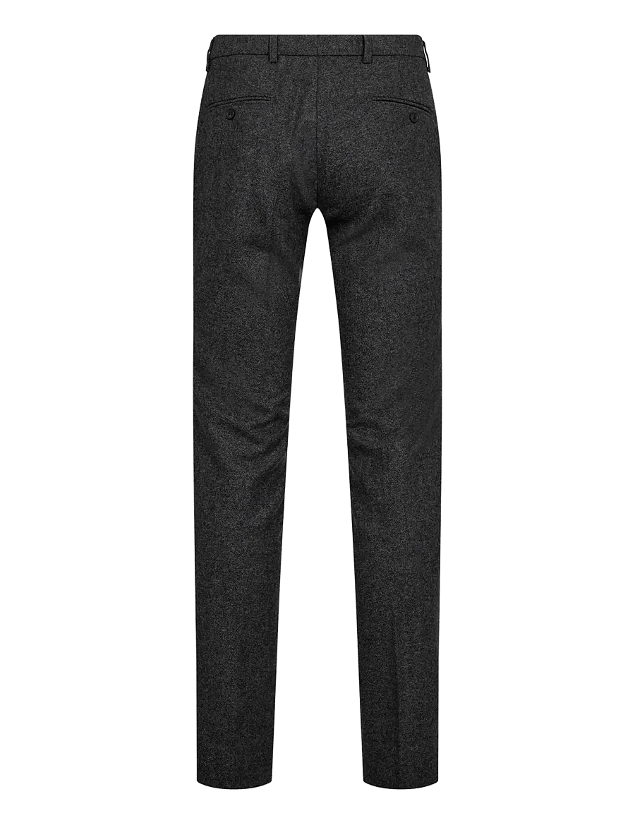 Bruun & Stengade - BS Melliw Classic Fit Suit Pants - Ülikonnapüksid - grey - 2
