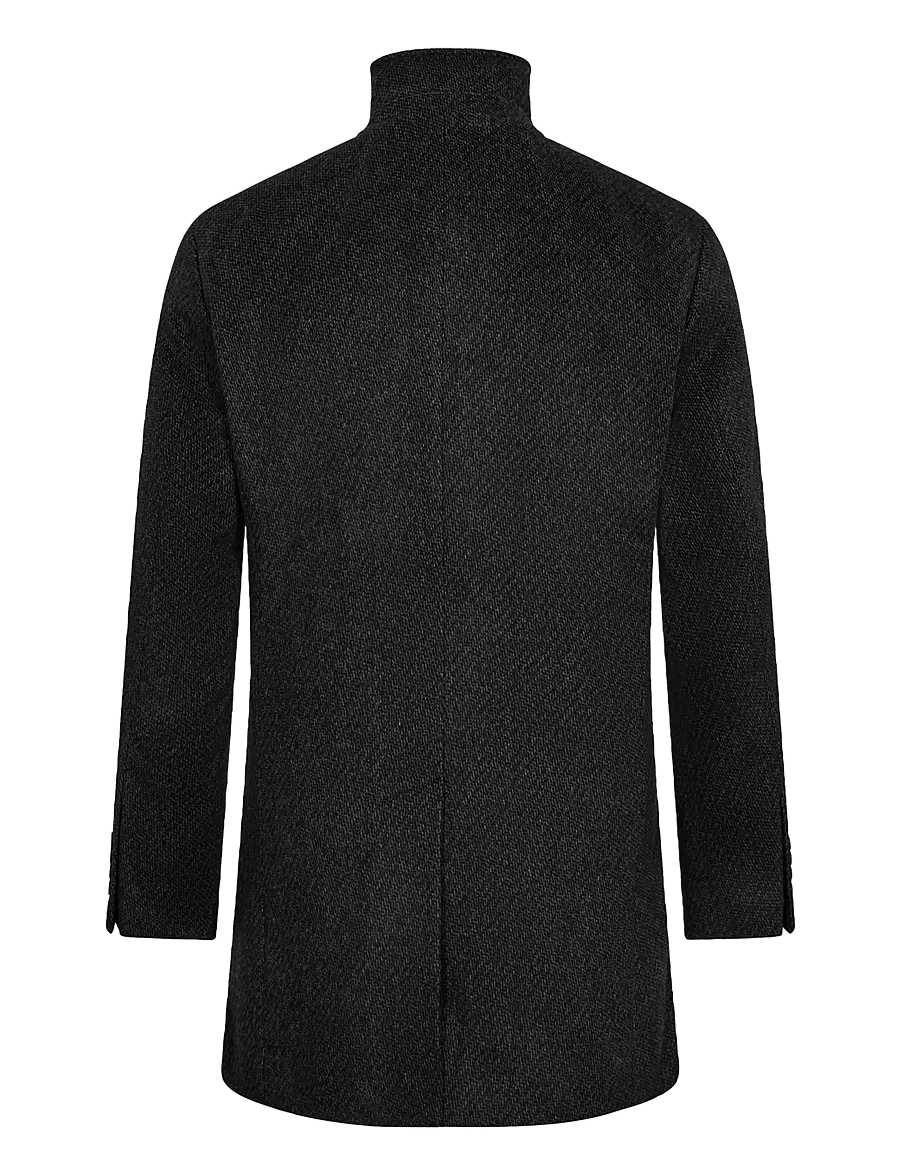Bruun & Stengade - BS Ontario Slim Fit Coat - winterjacken - dark grey - 2