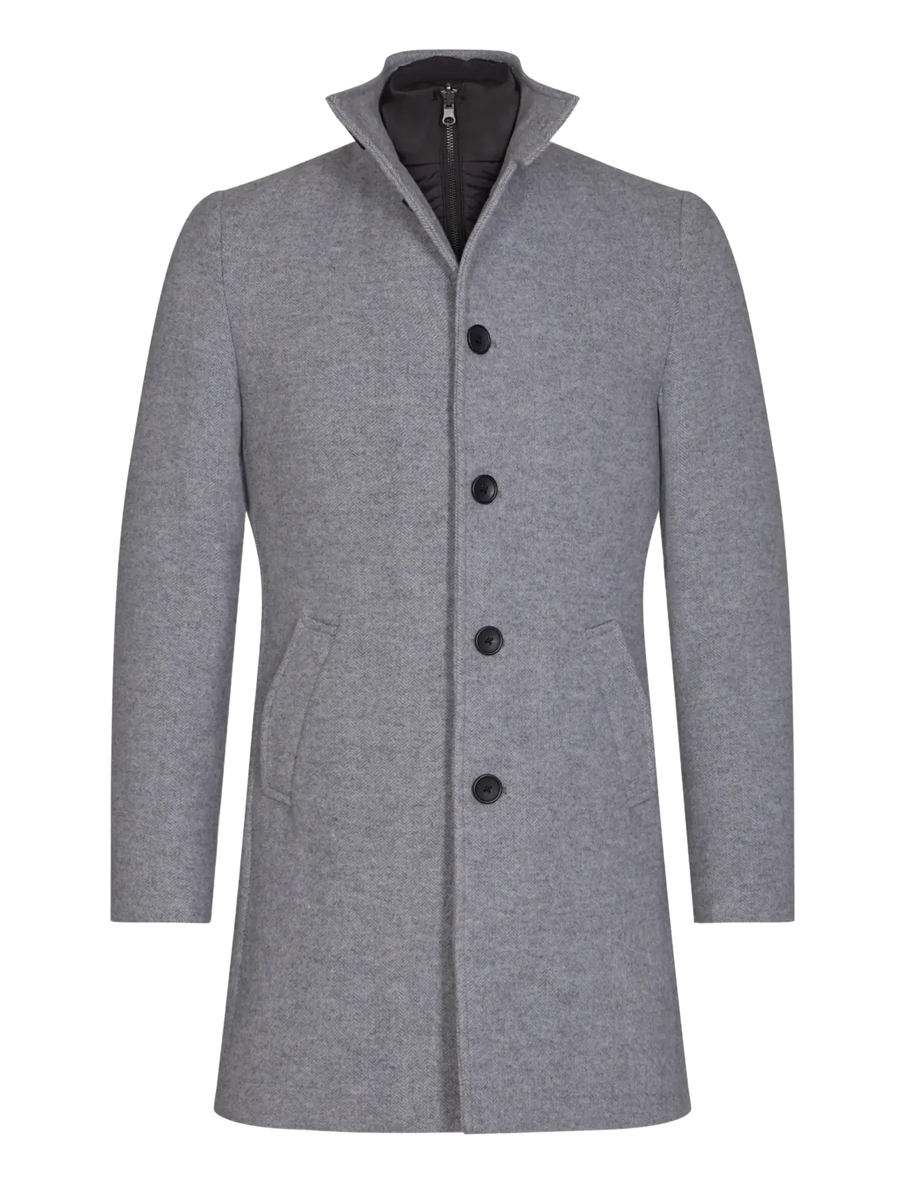 Bruun & Stengade - BS Ontario Slim Fit Coat - light grey - 1