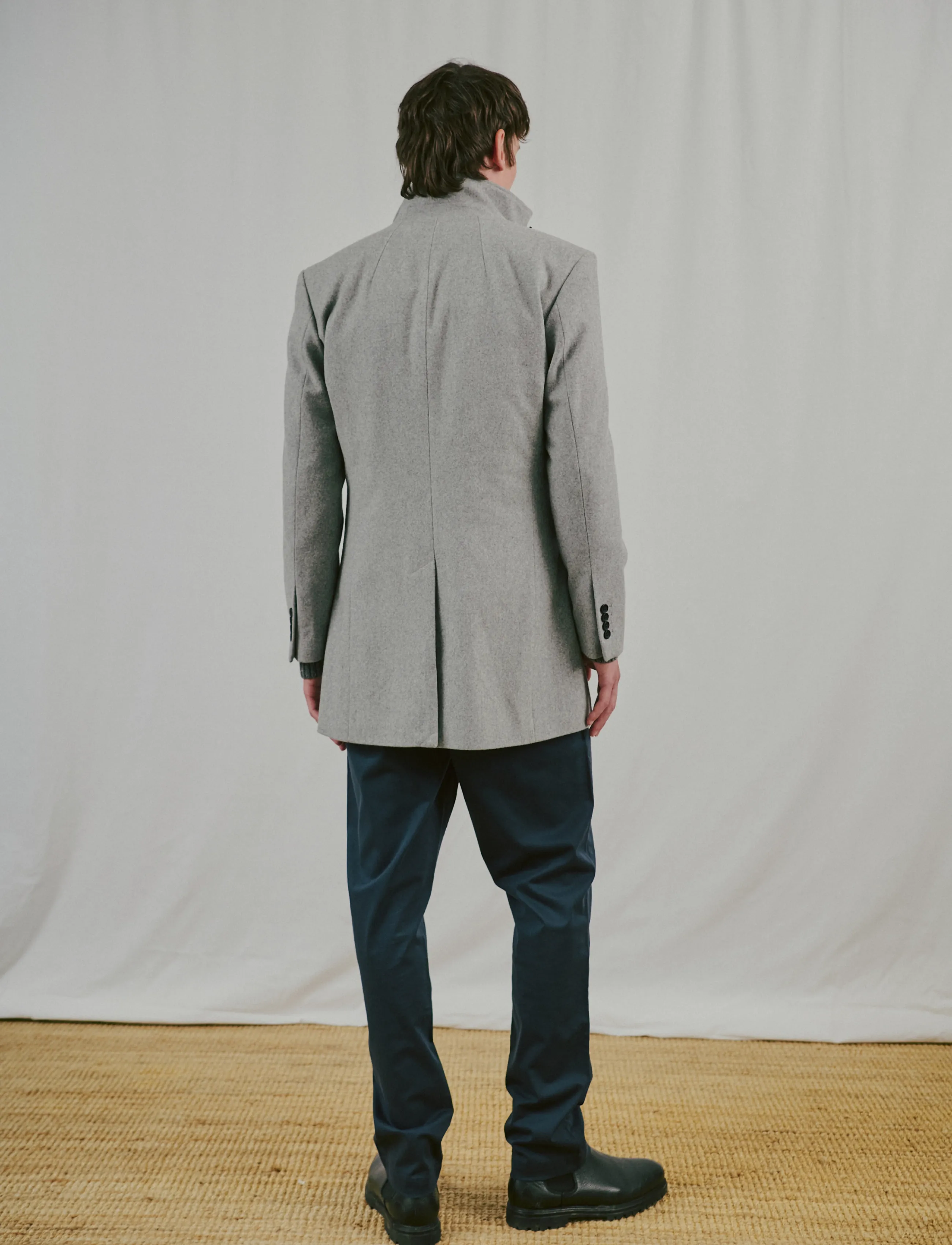 Bruun & Stengade - BS Ontario Slim Fit Coat - light grey - 3
