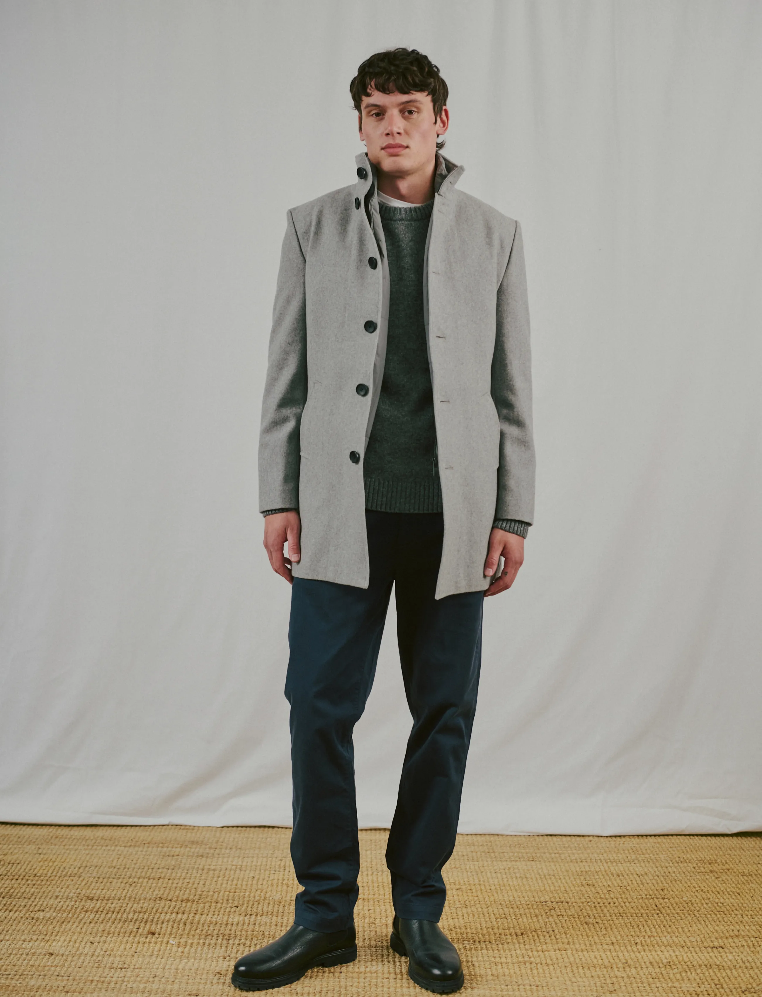 Bruun & Stengade - BS Ontario Slim Fit Coat - light grey - 4