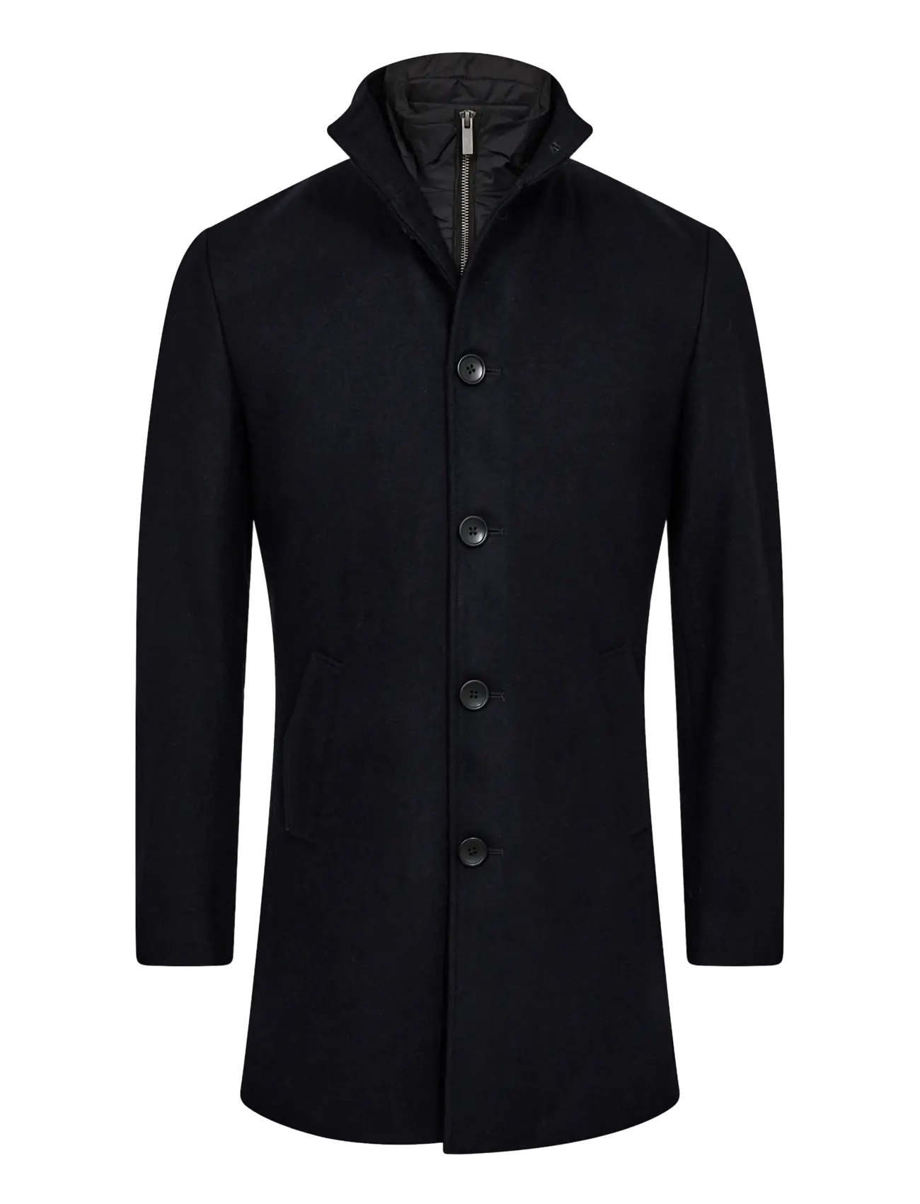 Bruun & Stengade - BS Ontario Slim Fit Coat - winterjacken - navy - 1