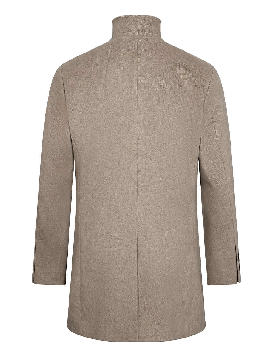 Bruun & Stengade - BS Ontario Slim Fit Coat - winterjacken - sand - 1