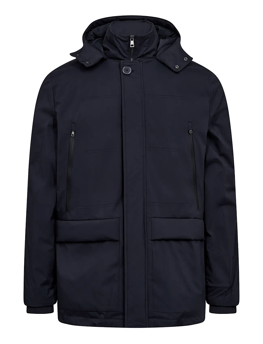 Bruun & Stengade - BS Ezra Regular Fit Jacket - winterjacken - navy - 1