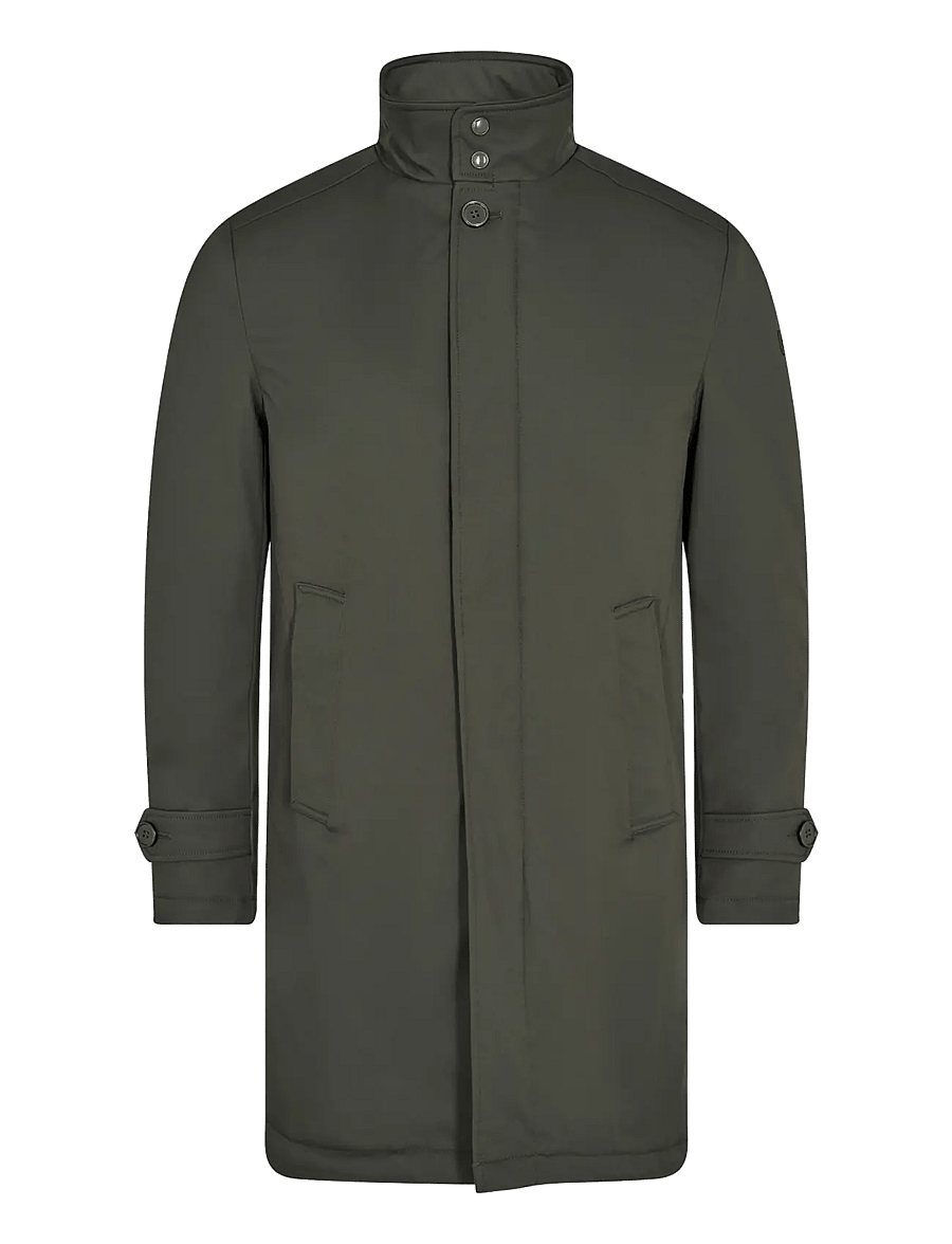 Bruun & Stengade - BS Bedford Slim Fit Coat - daunenjacken - army - 1