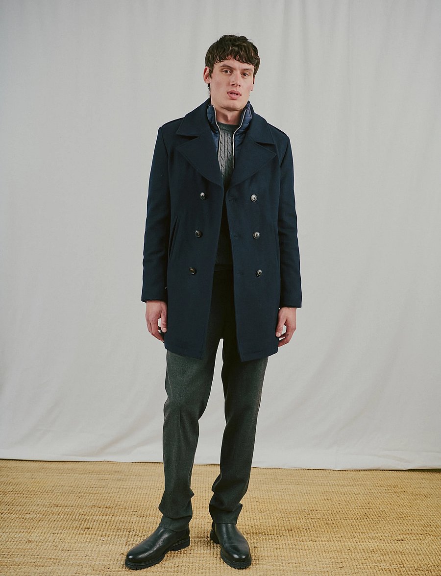 Bruun & Stengade - BS Nelson Slim Fit Coat - navy - 4