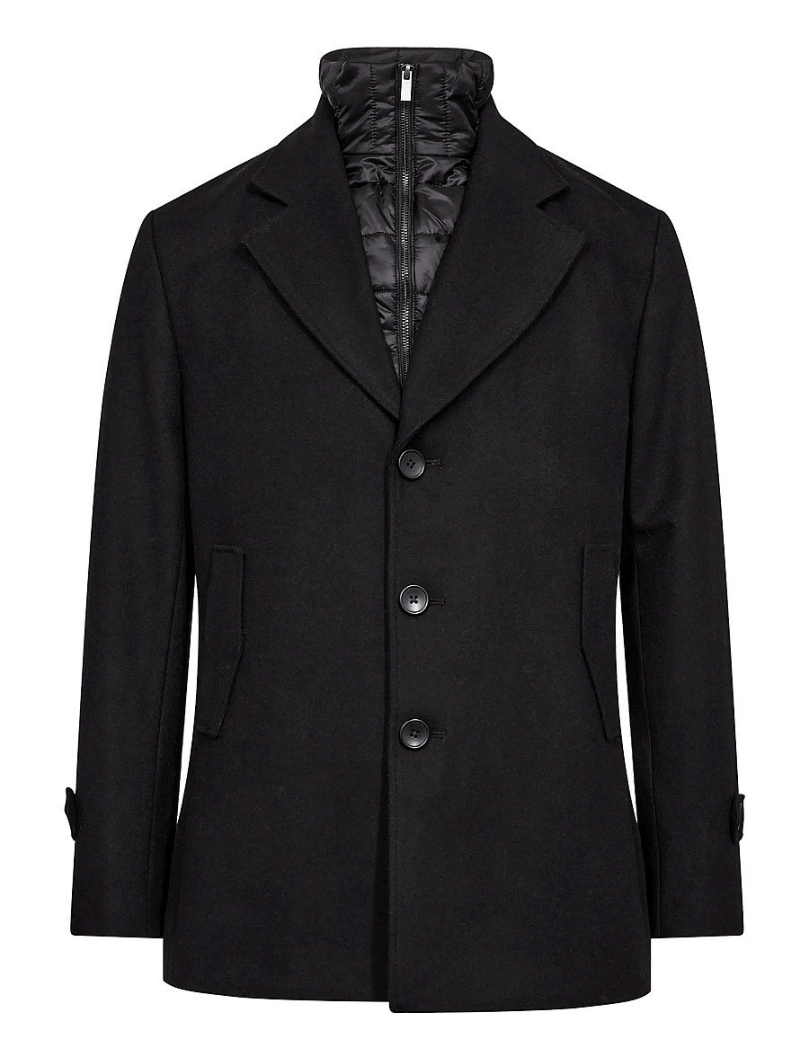 Bruun & Stengade - BS Northland Regular Fit Coat - black - 1