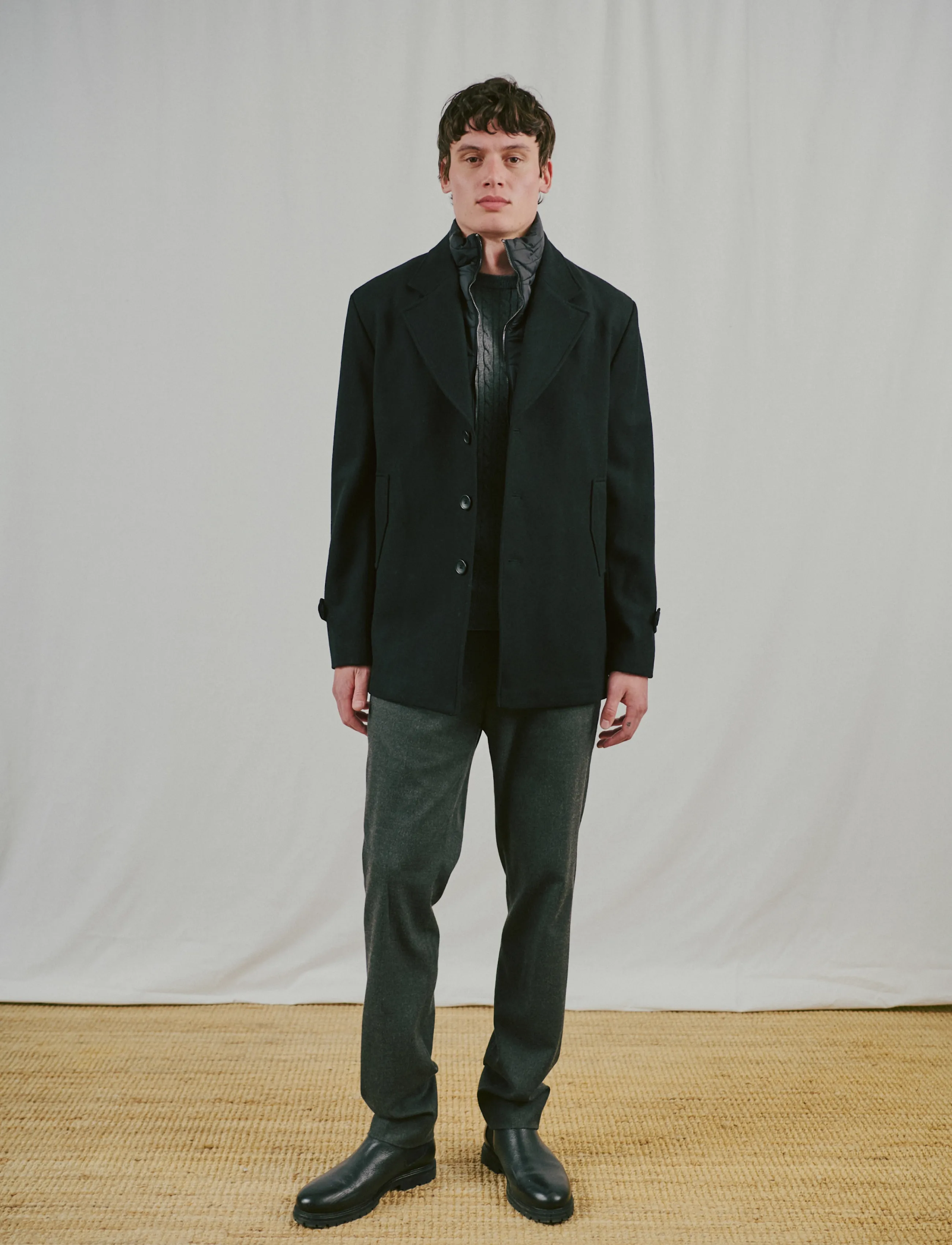 Bruun & Stengade - BS Northland Regular Fit Coat - black - 3