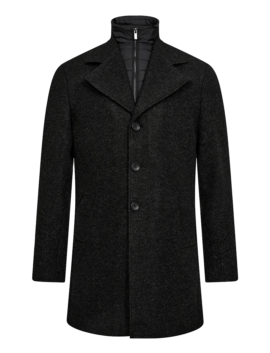 Bruun & Stengade - BS Auckland Slim Fit Coat - charcoal - 0