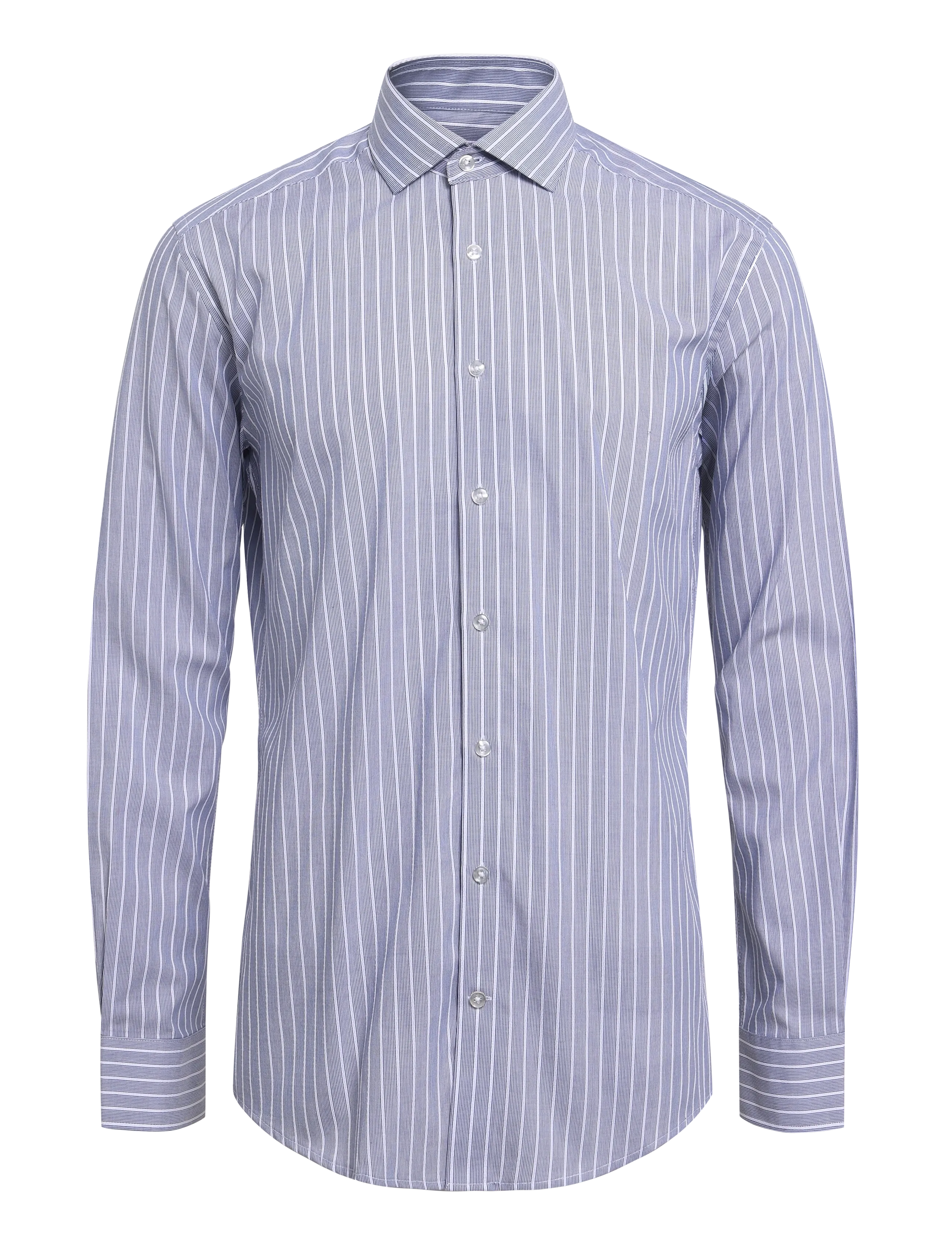 Bruun & Stengade BS Reuter Slim Fit Shirt - Vatertag - NAVY / navy