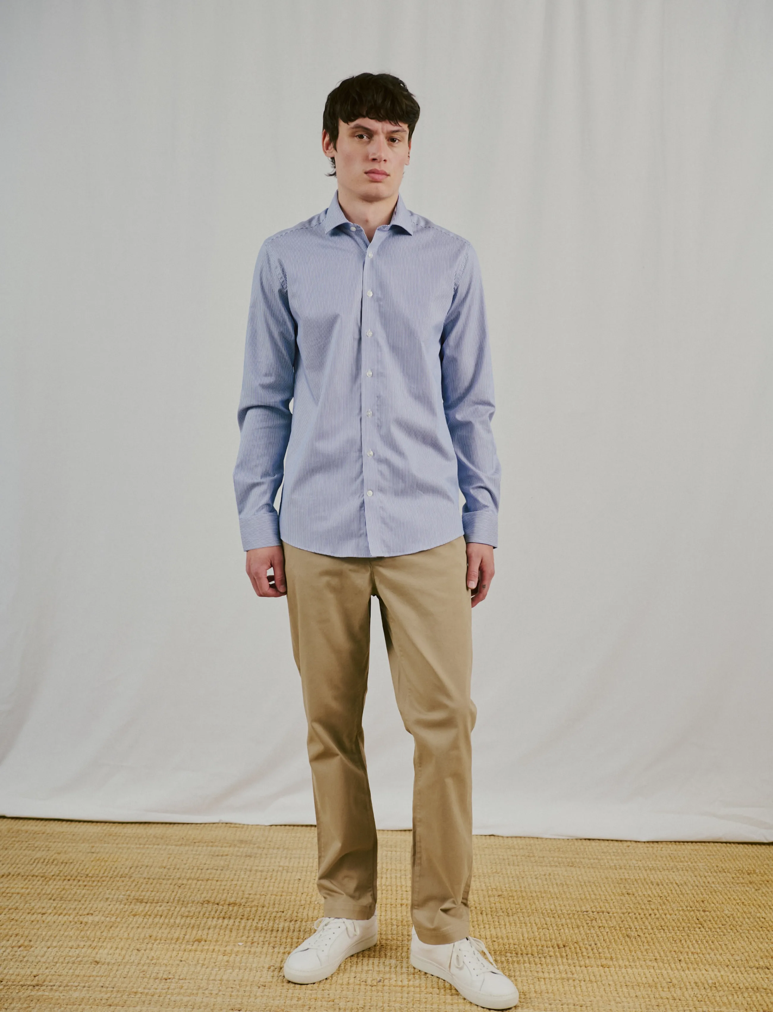Bruun & Stengade - BS Ferrante Slim Fit Shirt - navy - 4