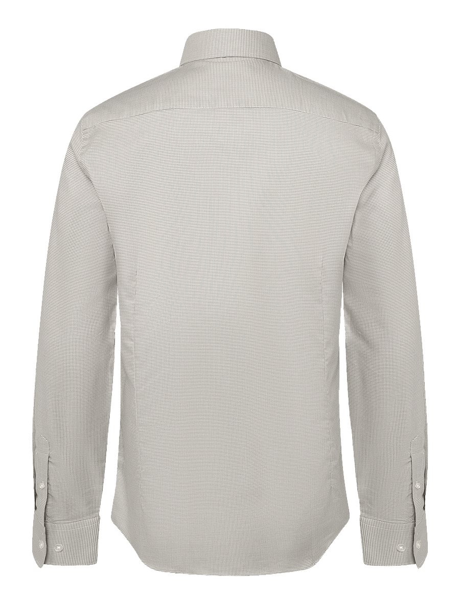 Bruun & Stengade - BS Seymour Slim Fit Shirt - oxford-hemden - grey - 1