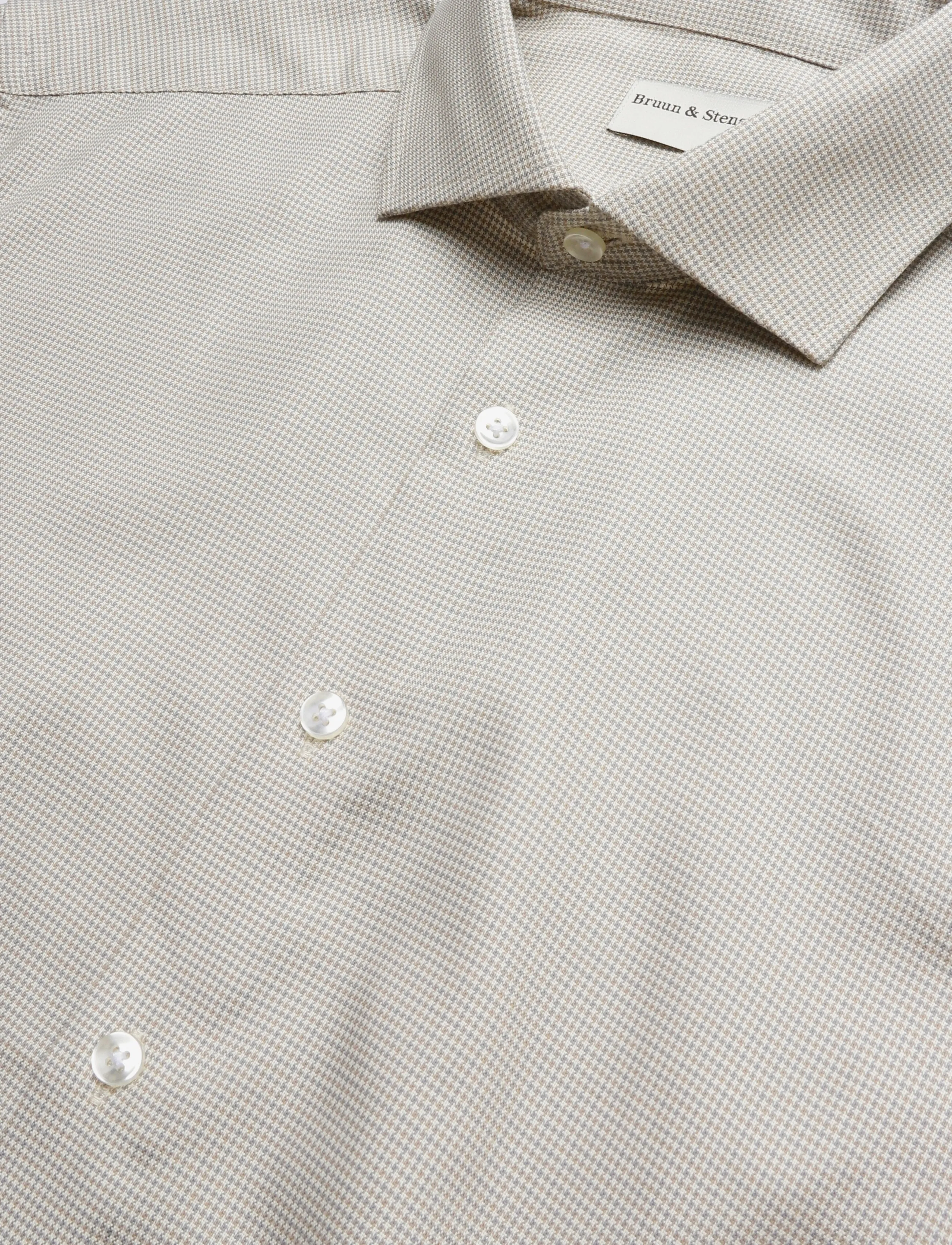Bruun & Stengade - BS Seymour Slim Fit Shirt - oxford-hemden - grey - 2