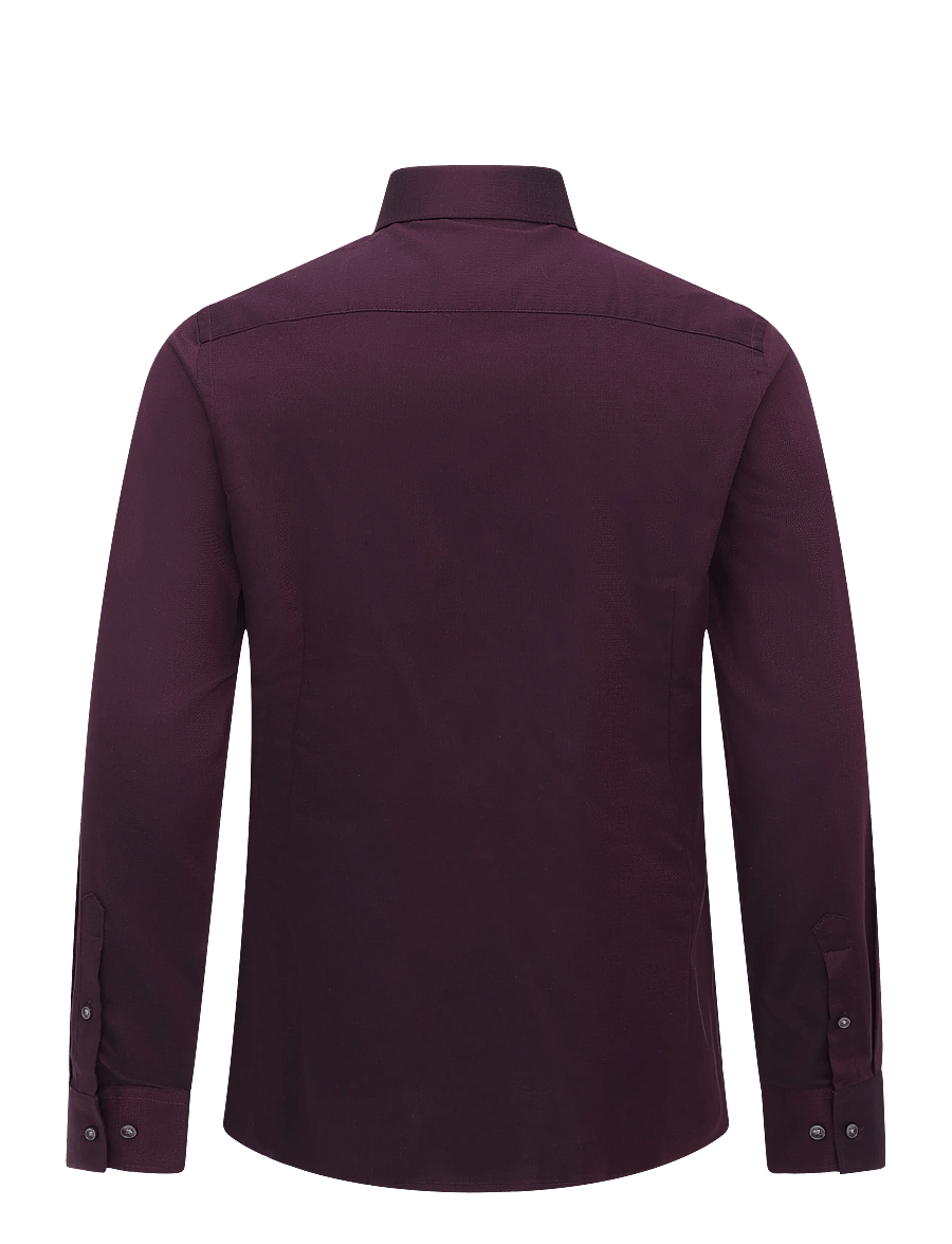 Bruun & Stengade - BS Hvang Slim Fit Shirt - formelle hemden - bordeaux - 2