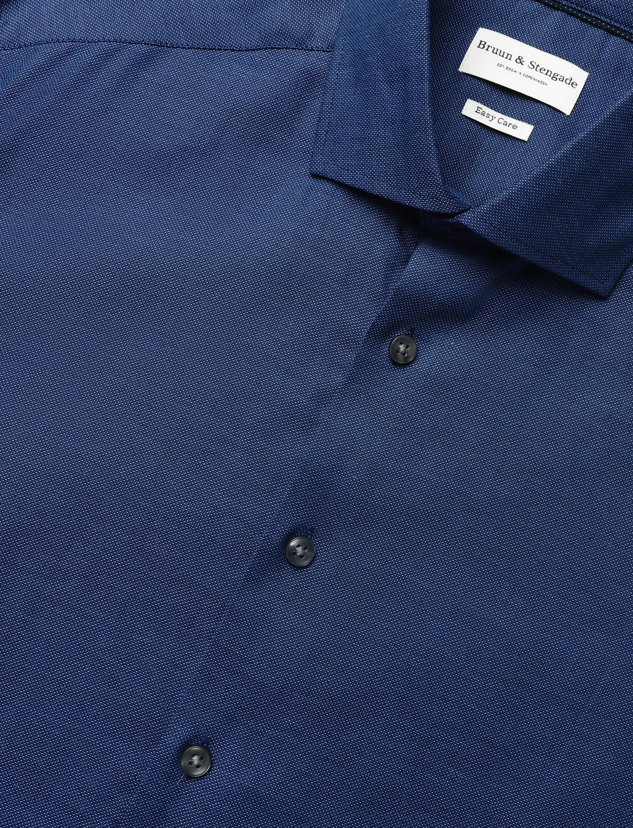 Bruun & Stengade - BS Joff Slim Fit Shirt - navy - 2