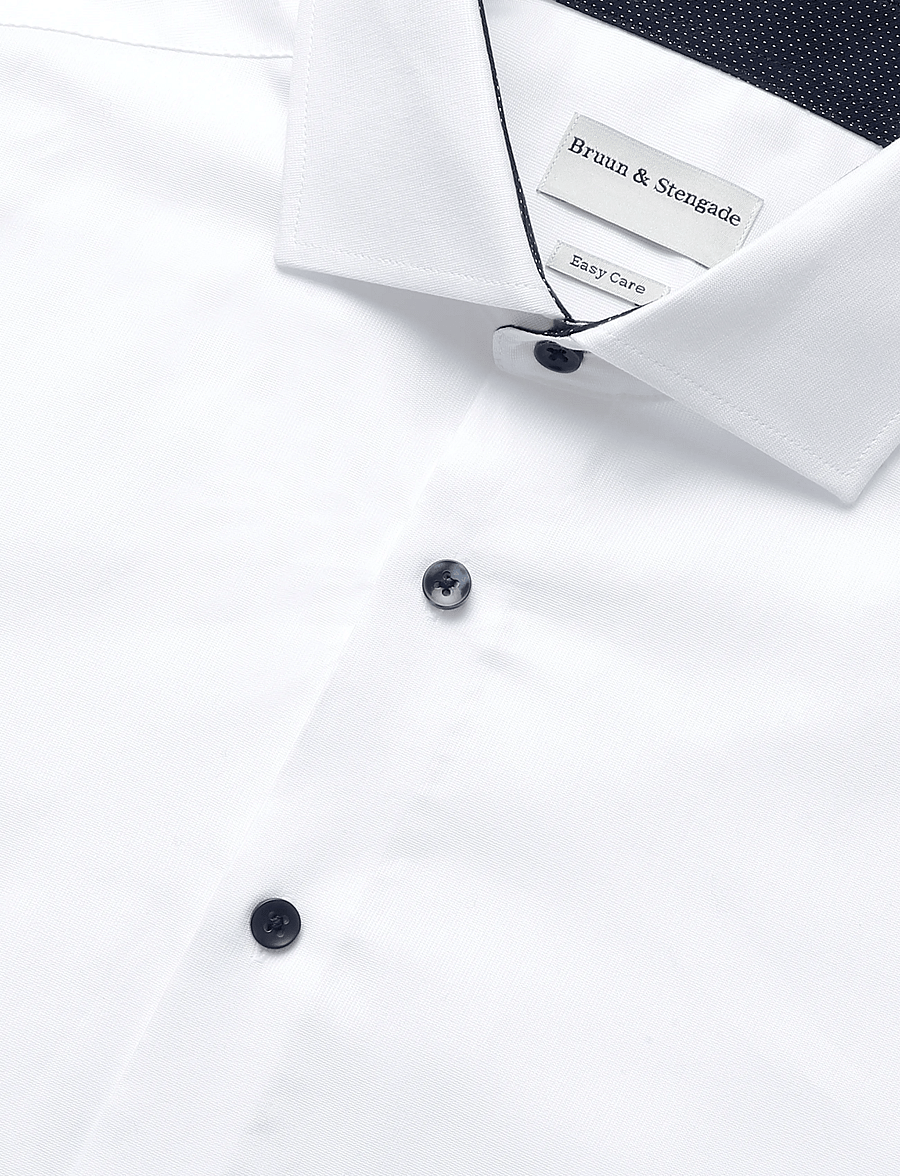Bruun & Stengade - BS Maori Slim Fit Shirt - formelle hemden - white - 5