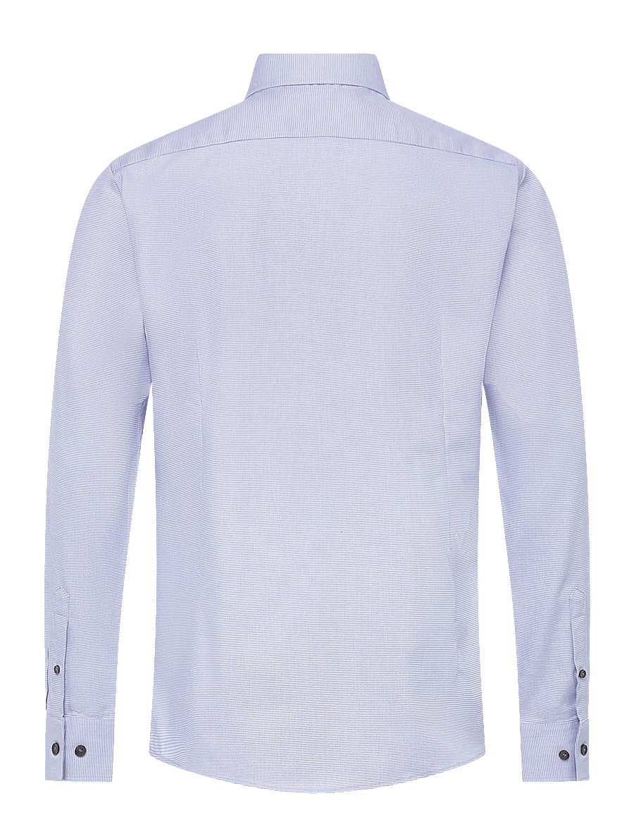 Bruun & Stengade - BS Adler Slim Fit Shirt - kostymskjortor - light blue - 1