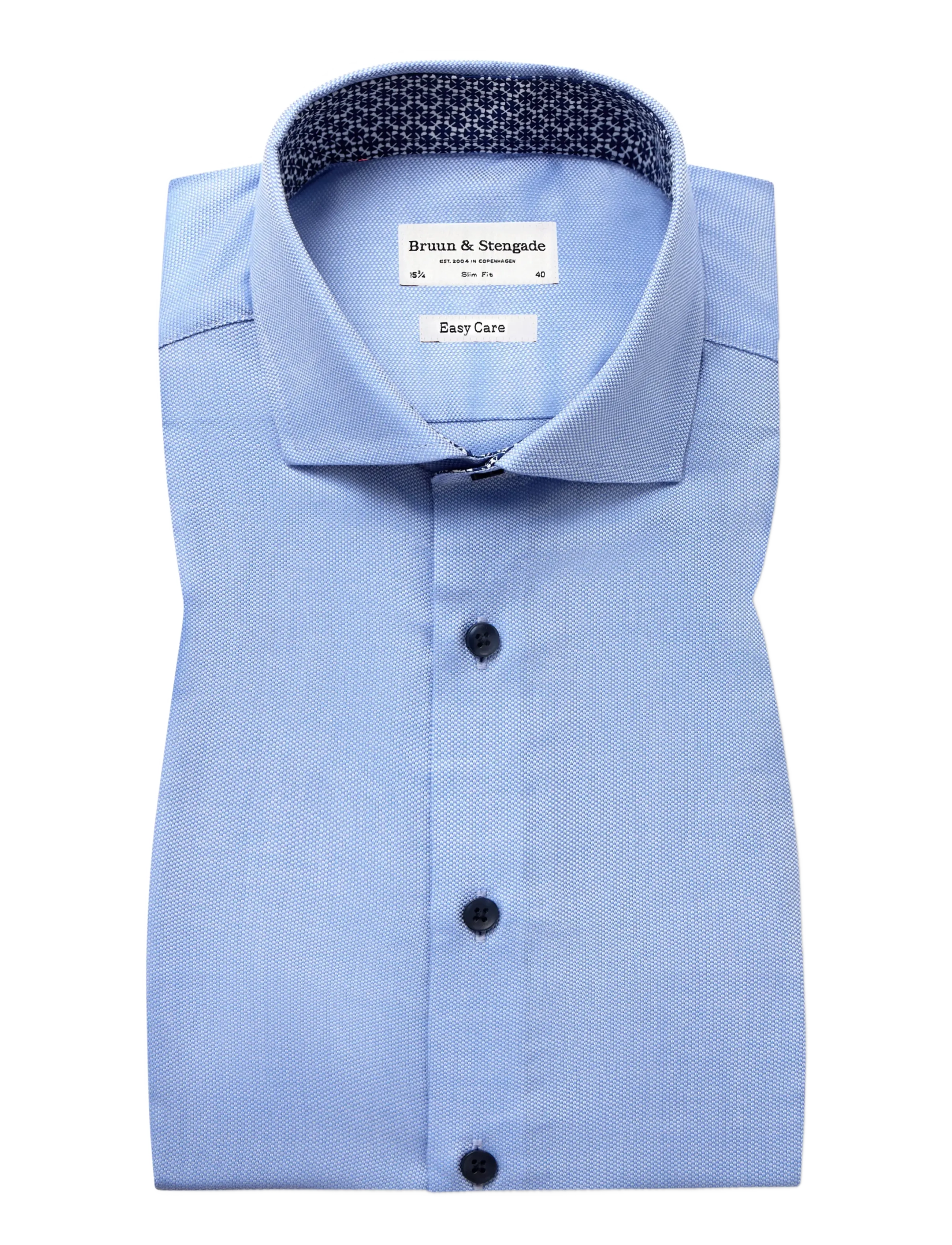 Bruun & Stengade BS Murakami Slim Fit Shirt - Inspiration - LIGHT BLUE / blue