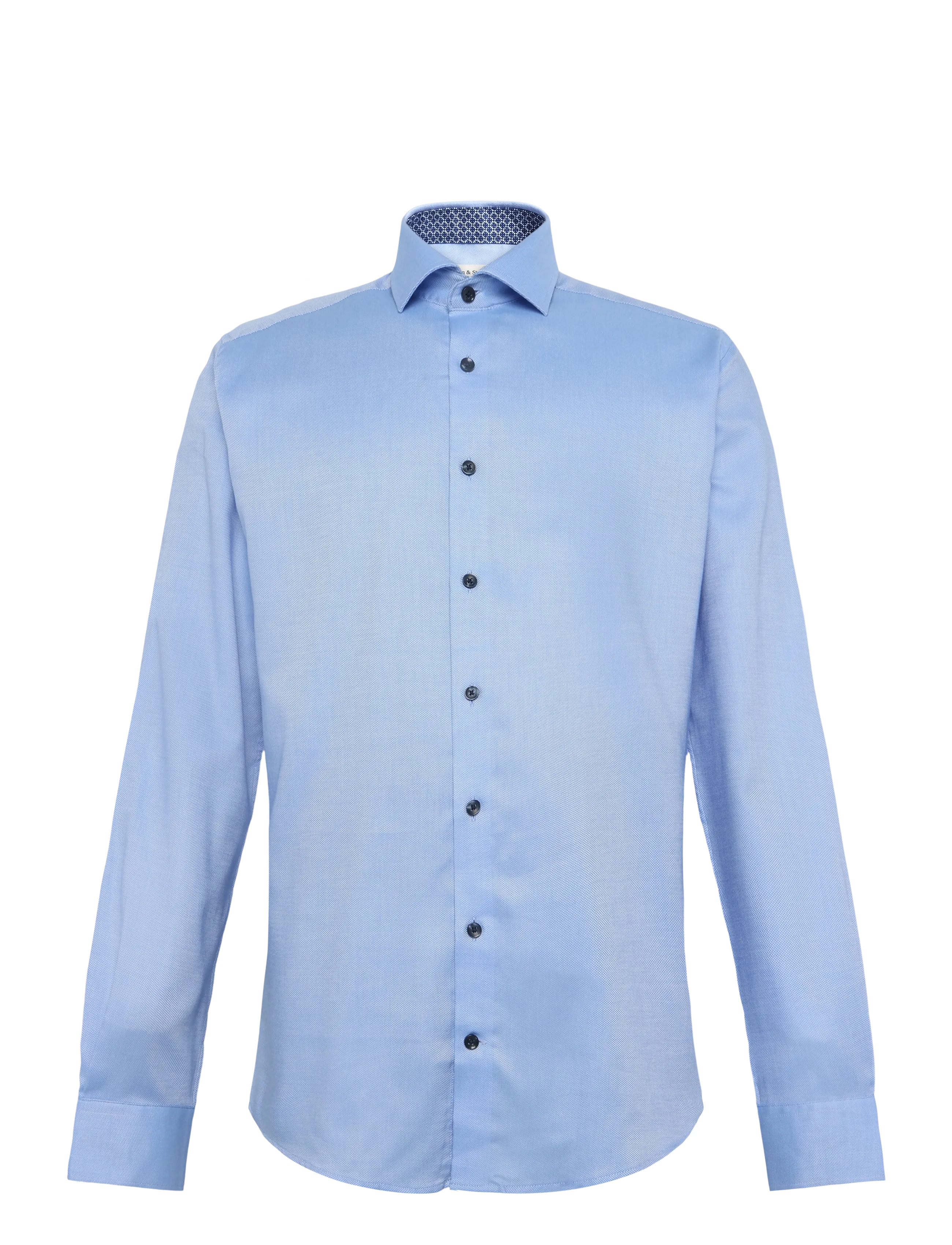 Bruun & Stengade - BS Murakami Slim Fit Shirt - formelle skjorter - light blue - 0
