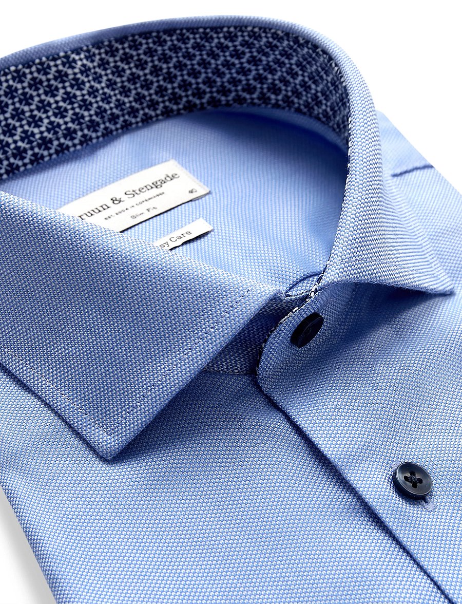 Bruun & Stengade - BS Murakami Slim Fit Shirt - formelle hemden - light blue - 1