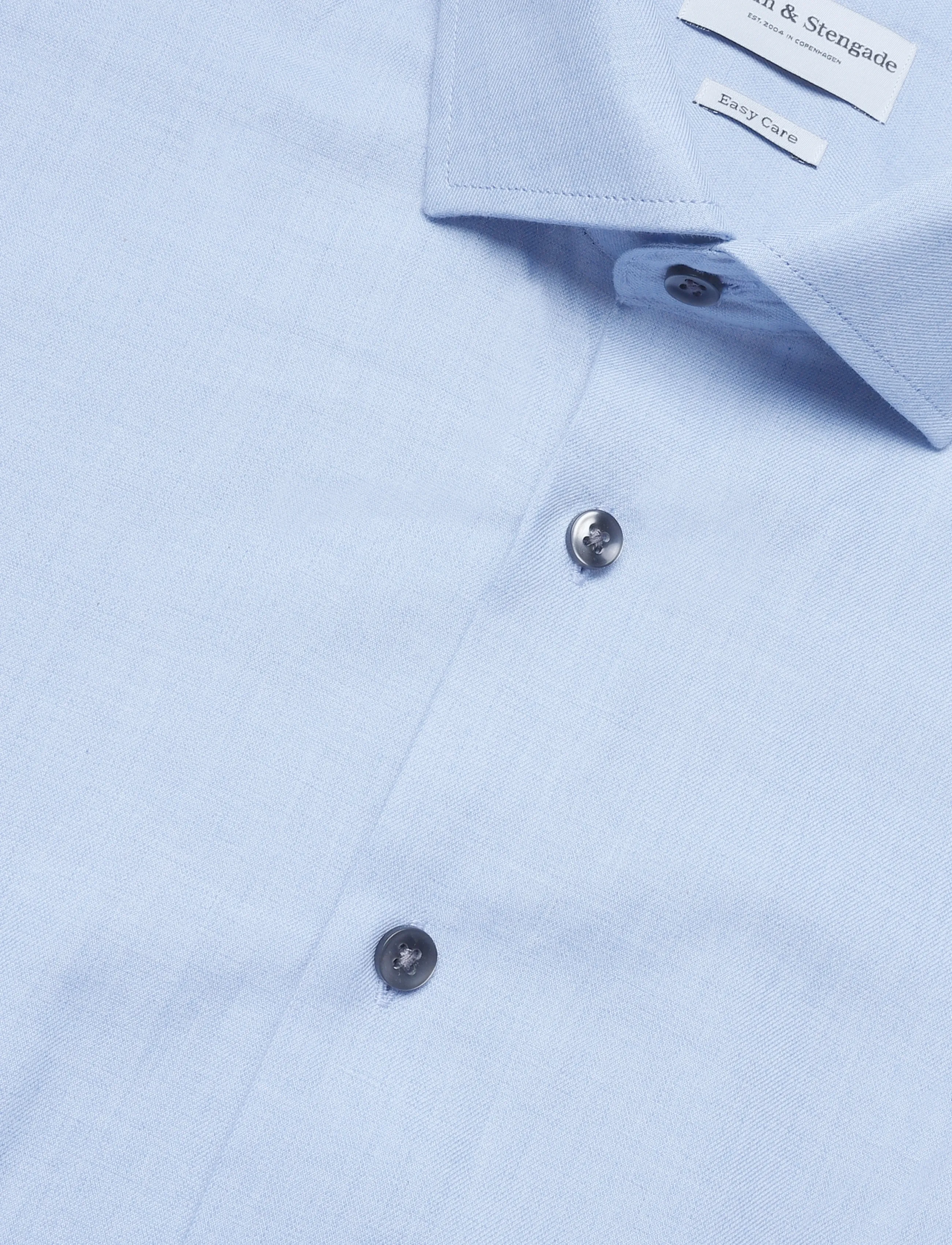 Bruun & Stengade - BS Samsoe Slim Fit Shirt - formelle skjorter - light blue - 5