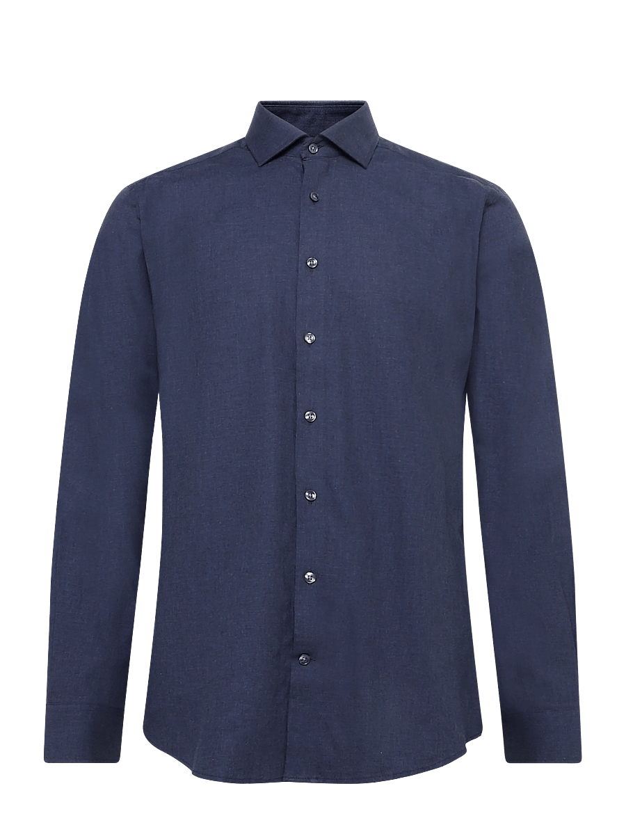 Bruun & Stengade - BS Kinney Slim Fit Shirt - formelle hemden - navy - 0