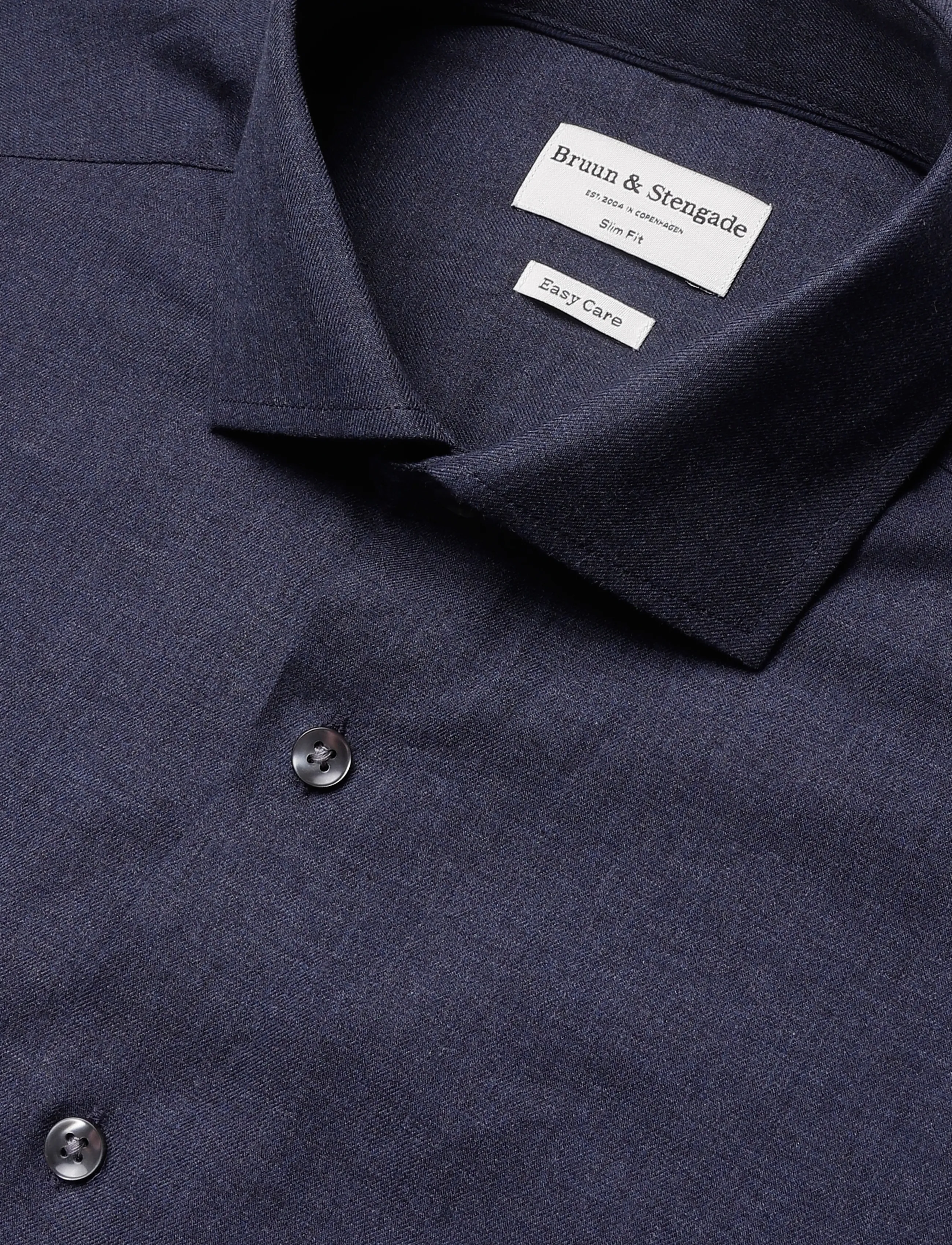 Bruun & Stengade - BS Kinney Slim Fit Shirt - formelle hemden - navy - 2