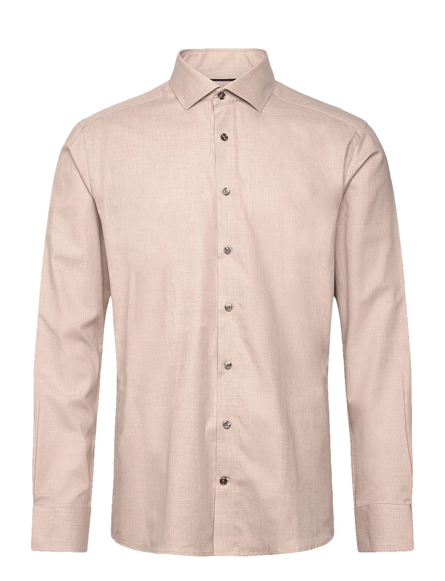 Bruun & Stengade - BS Chapmann Slim Fit Shirt - sand - 0