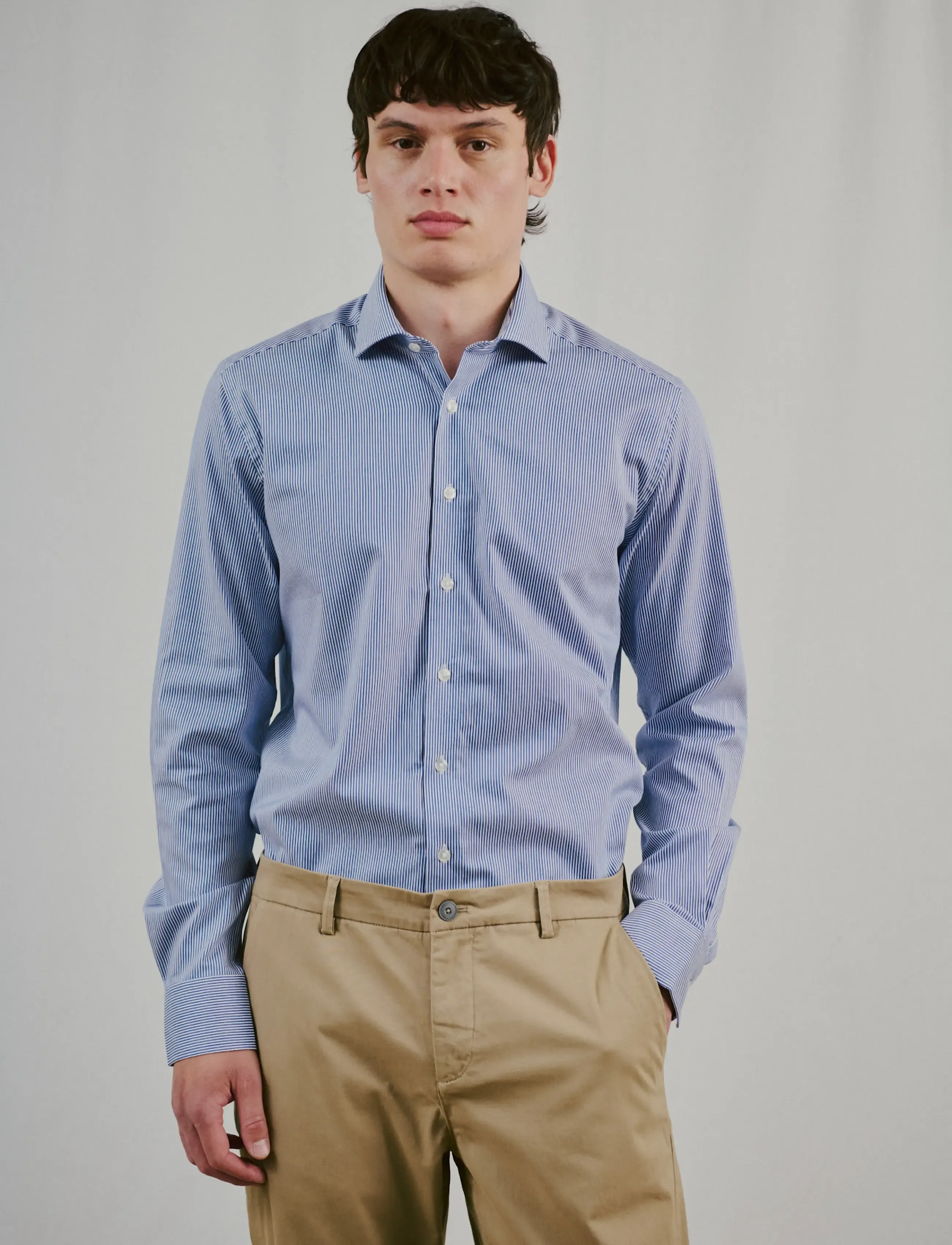 Bruun & Stengade - BS Galdadon Modern Fit Shirt - navy - 4