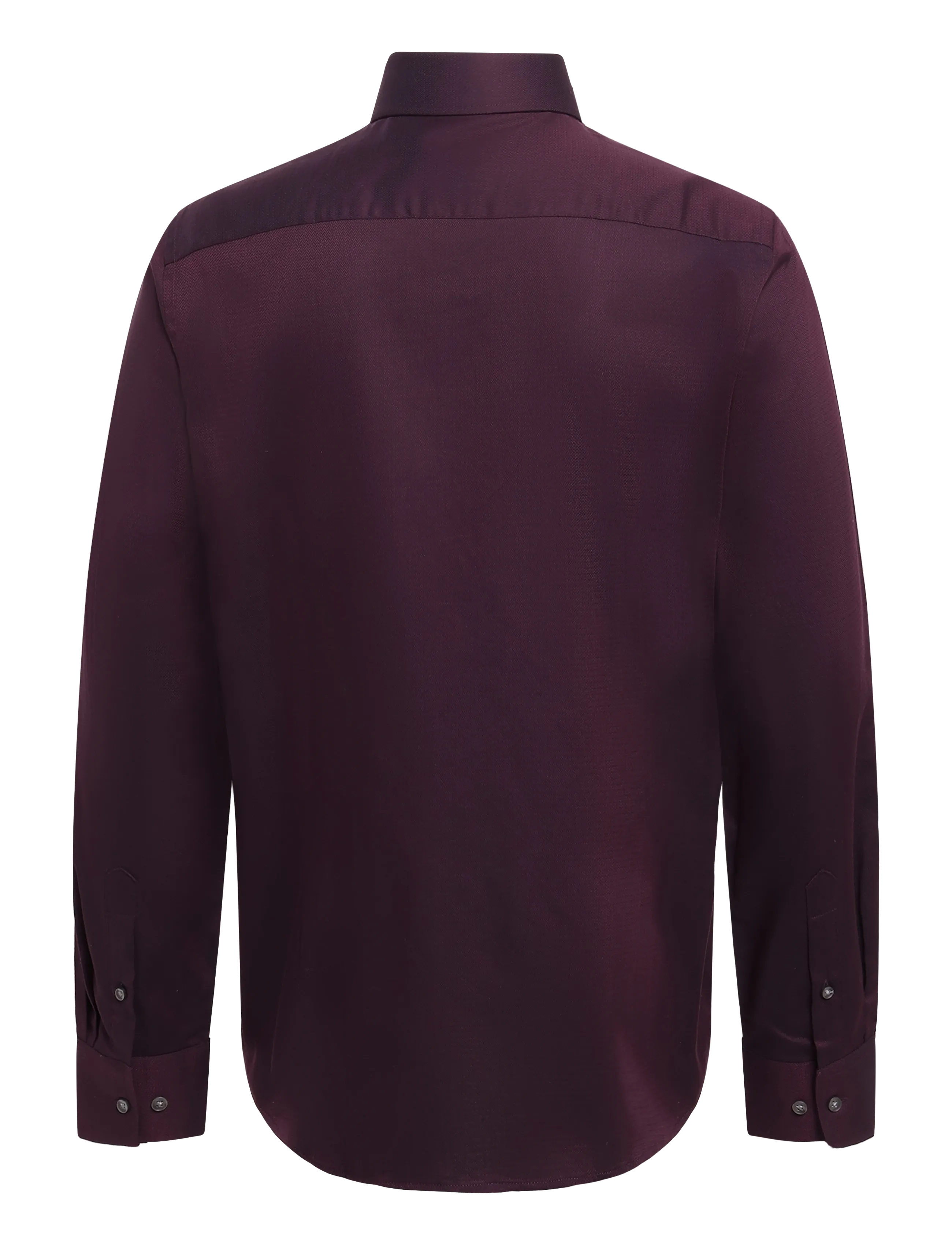Bruun & Stengade - BS Callesen Modern Fit Shirt - ametlikud särgid - bordeaux - 2