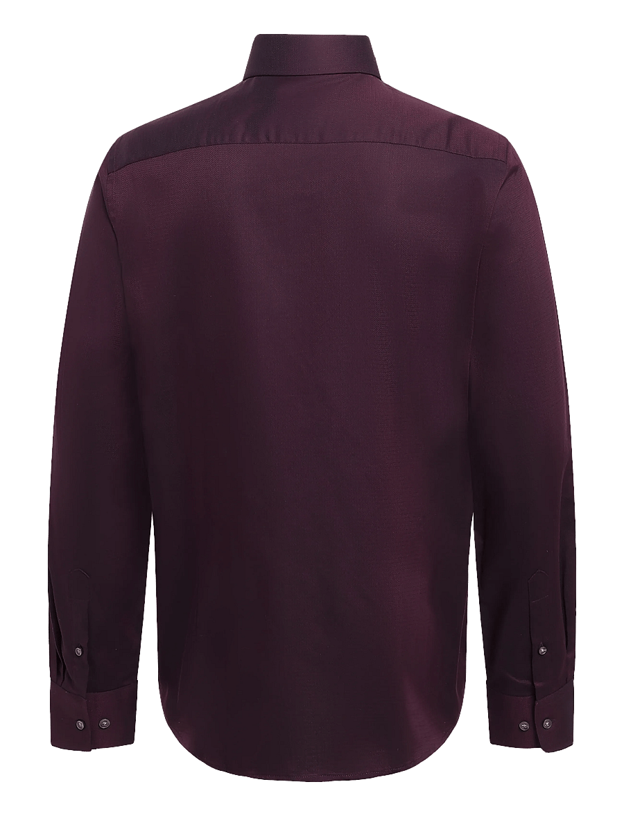 Bruun & Stengade - BS Callesen Modern Fit Shirt - formelle hemden - bordeaux - 2