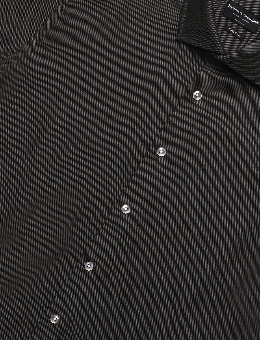Bruun & Stengade - BS Dalby Modern Fit Shirt - ametlikud särgid - grey - 2