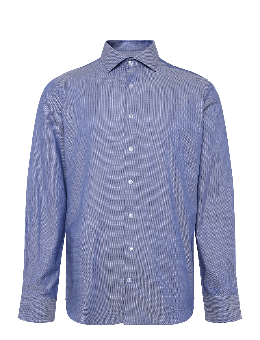 Bruun & Stengade - BS Akutami Modern Fit Shirt - ametlikud särgid - navy - 0