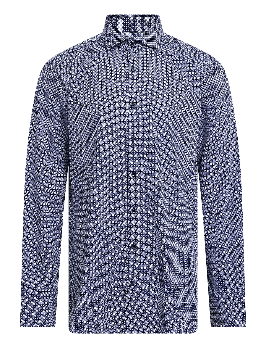 Bruun & Stengade - BS Lemie Modern Fit Shirt - formelle hemden - navy - 1