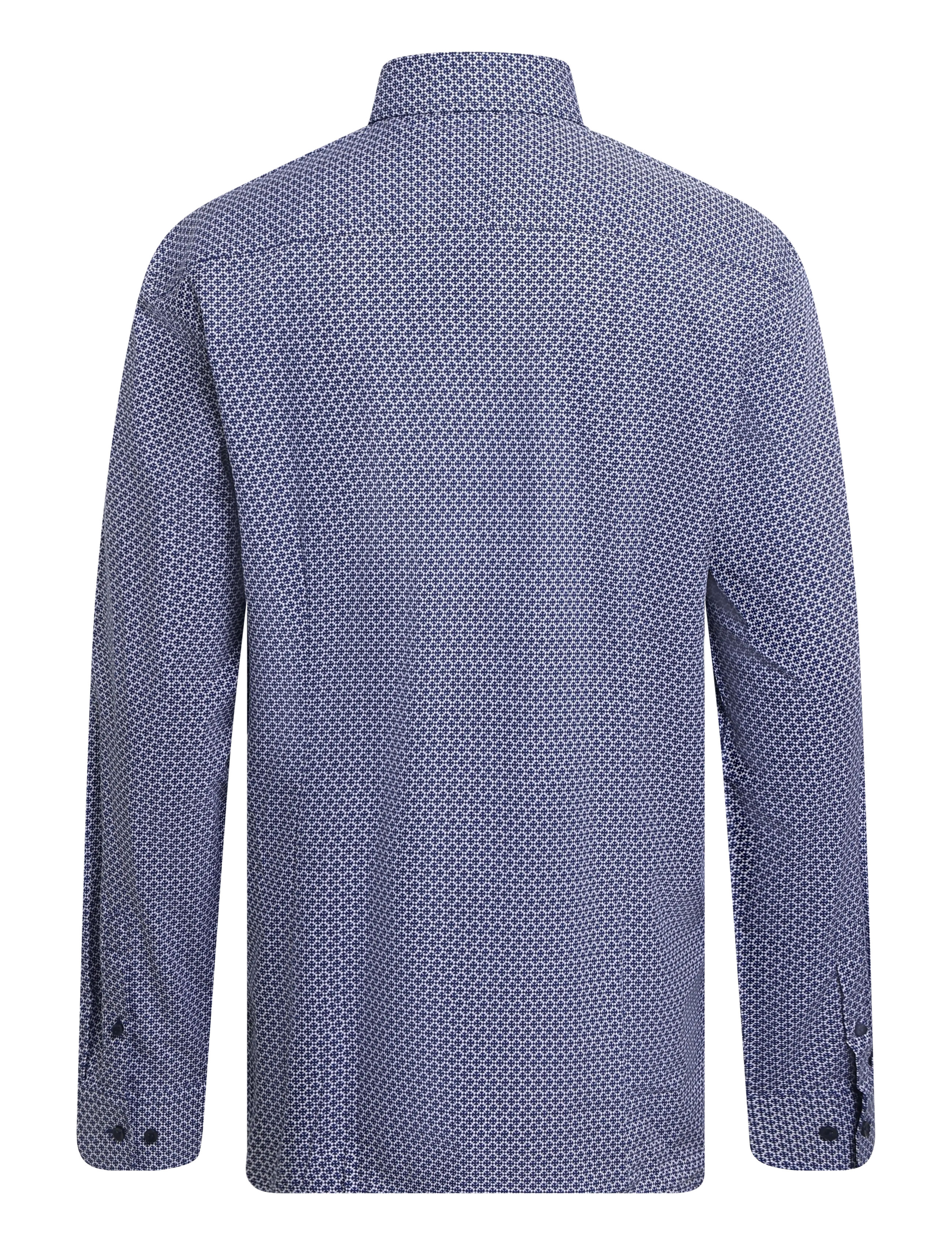 Bruun & Stengade - BS Lemie Modern Fit Shirt - ametlikud särgid - navy - 2