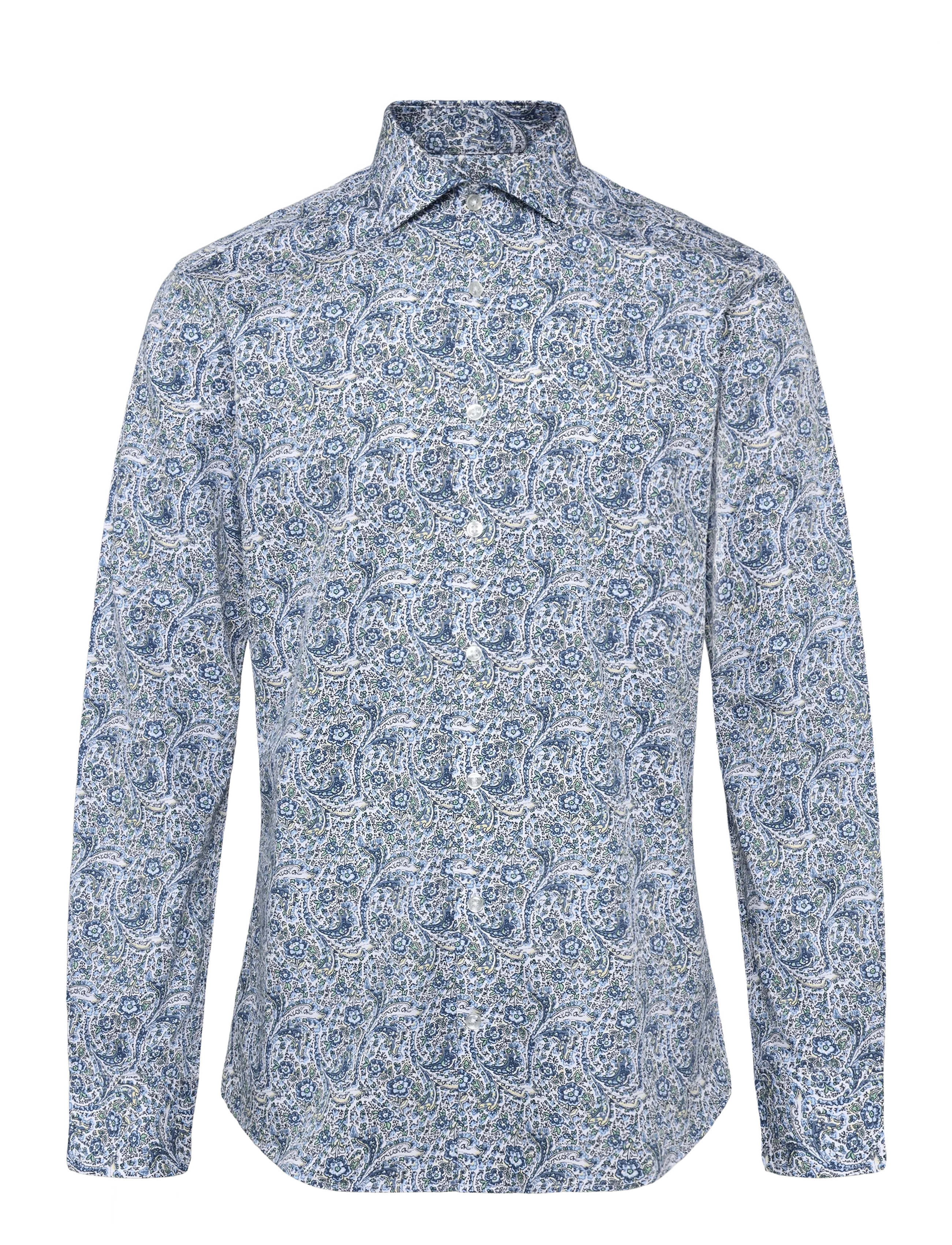 Bruun & Stengade - BS Tolkien Modern Fit Shirt - mustriga särgid - navy - 1