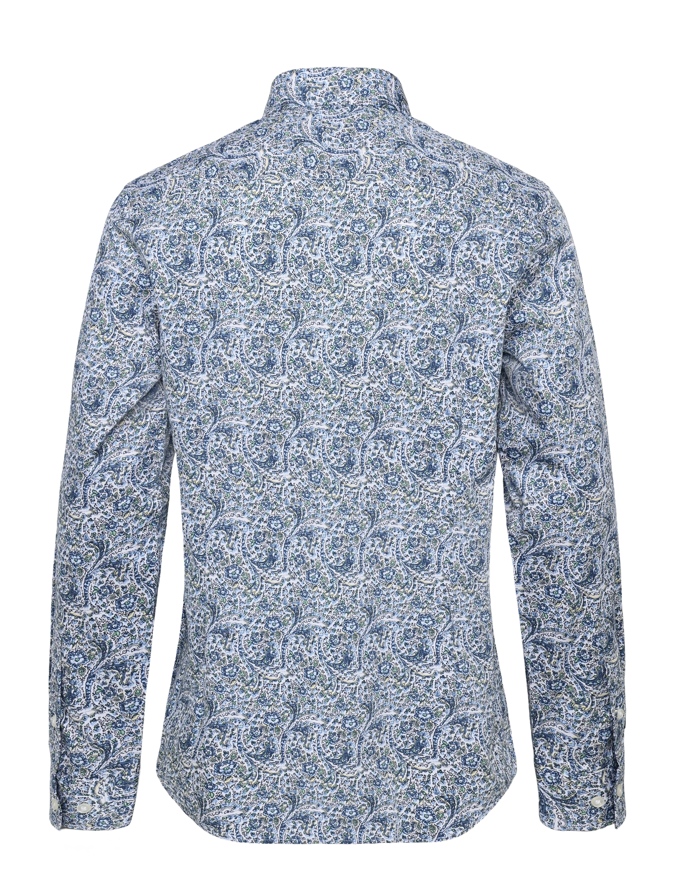 Bruun & Stengade - BS Tolkien Modern Fit Shirt - mustriga särgid - navy - 2