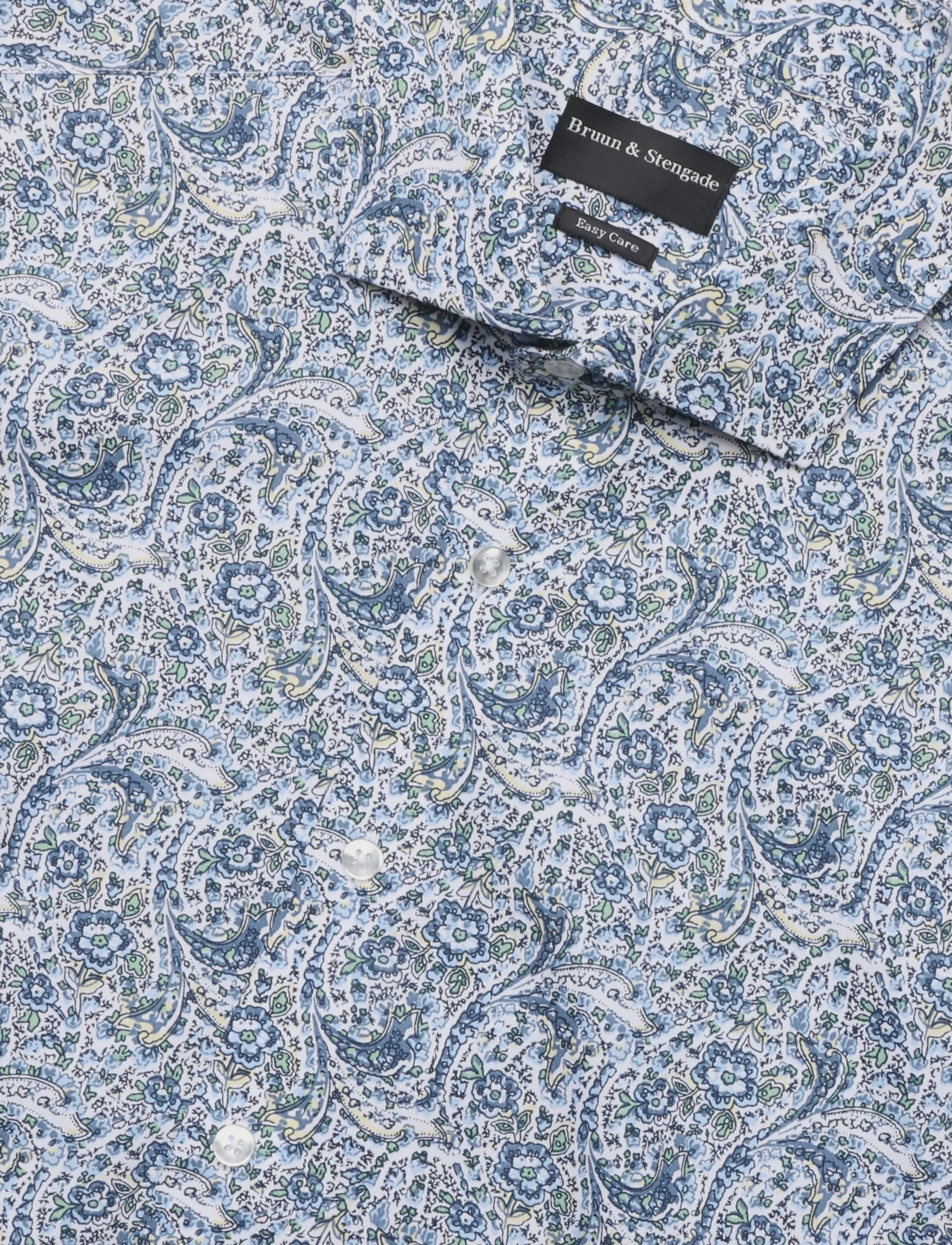 Bruun & Stengade - BS Tolkien Modern Fit Shirt - mustriga särgid - navy - 5