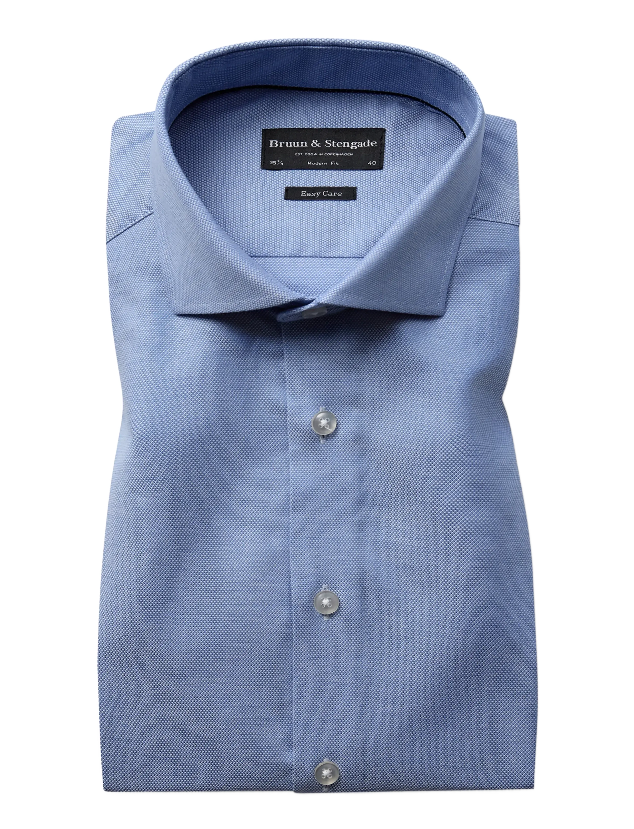 Bruun & Stengade BS Herge Modern Fit Shirt - Inspiration - LIGHT BLUE / blue
