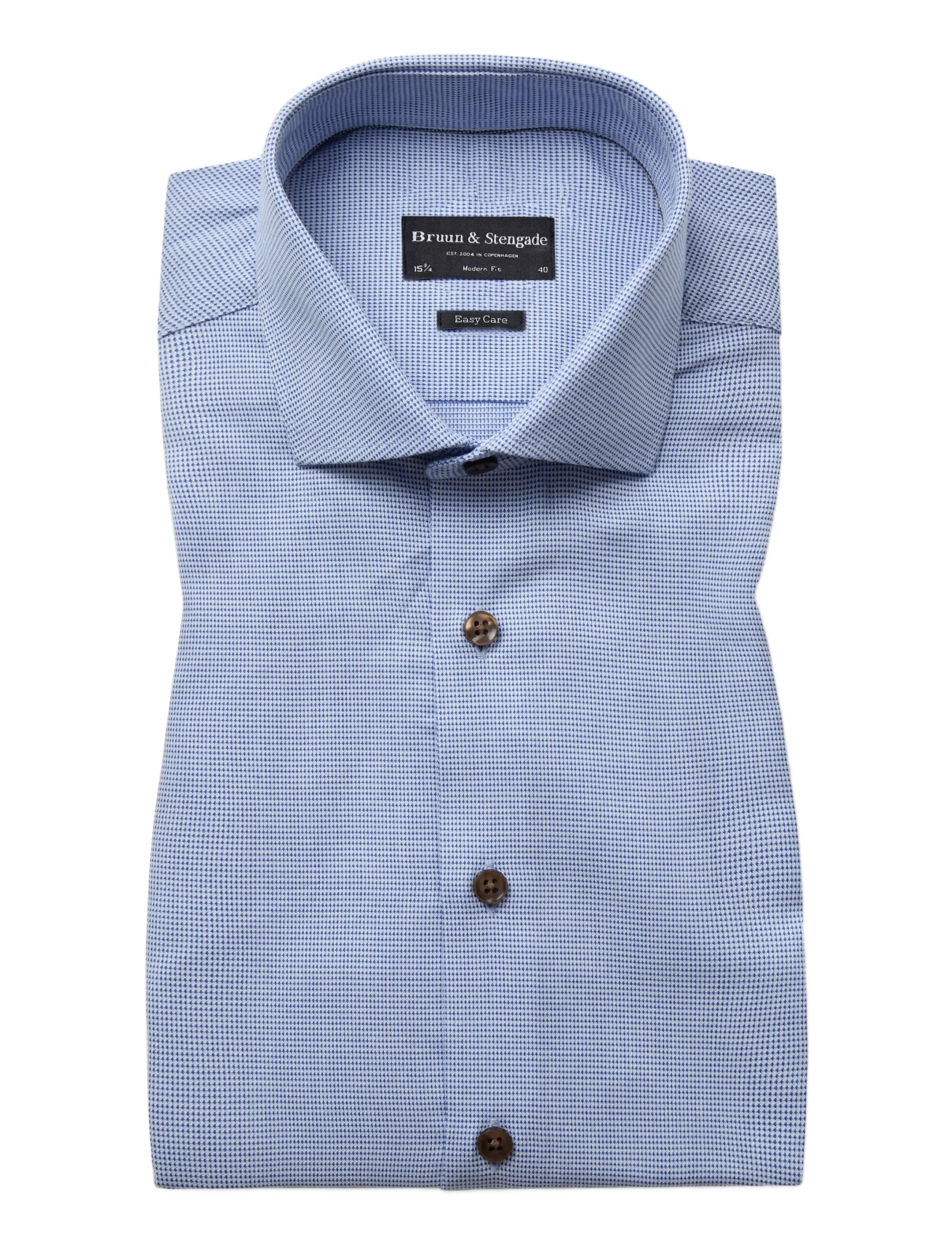 Bruun & Stengade BS Kofod Modern Fit Shirt - Inspiration - LIGHT BLUE / blue
