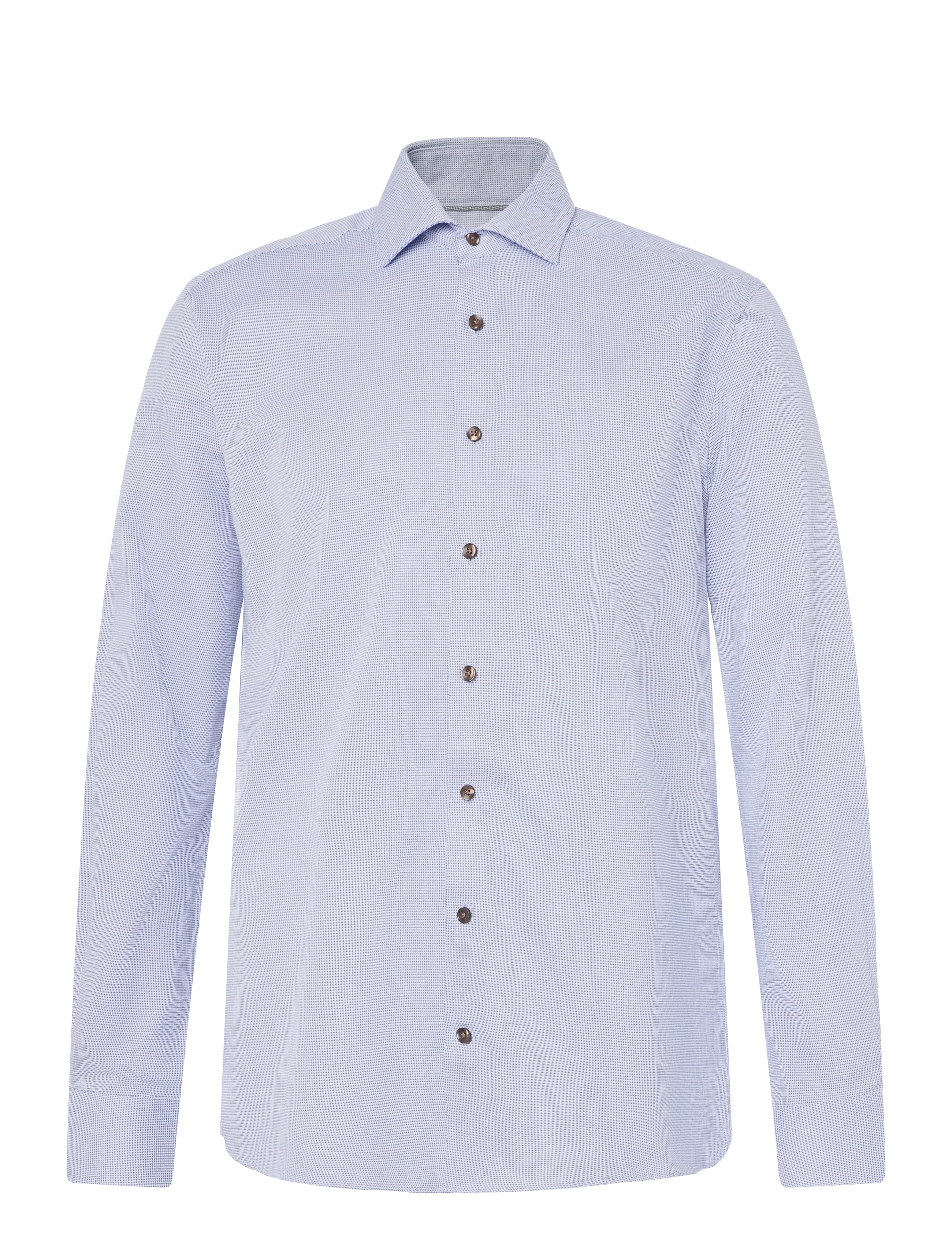 Bruun & Stengade BS Kofod Modern Fit Shirt - Särgid - LIGHT BLUE / blue