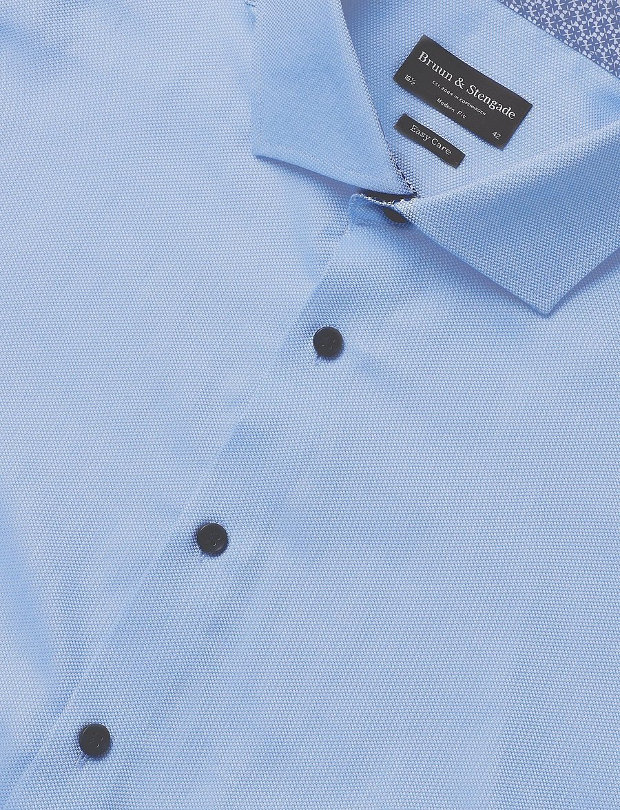Bruun & Stengade - BS Haruki Modern Fit Shirt - formelle hemden - light blue - 2