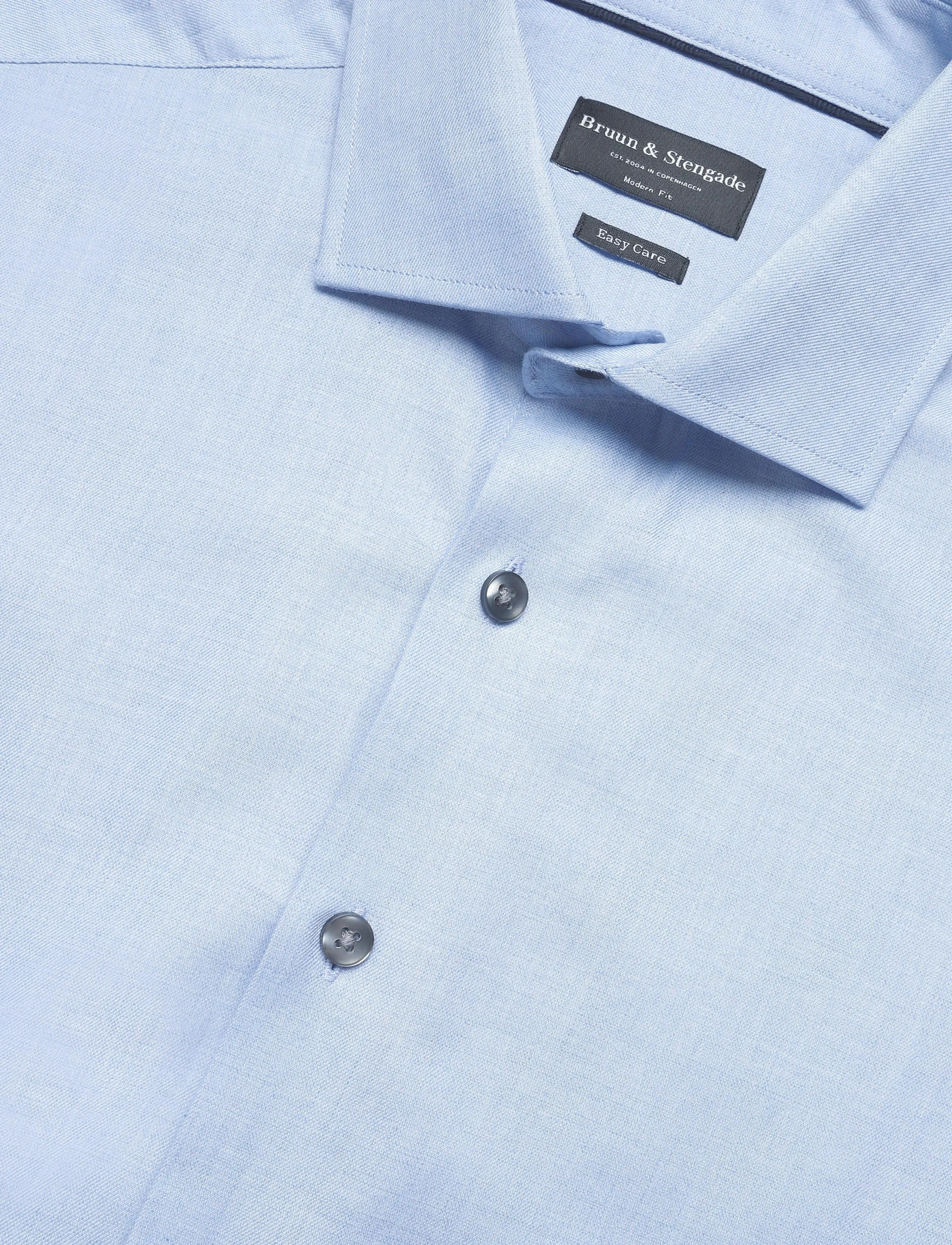 Bruun & Stengade - BS Holme Modern Fit Shirt - formelle hemden - light blue - 5