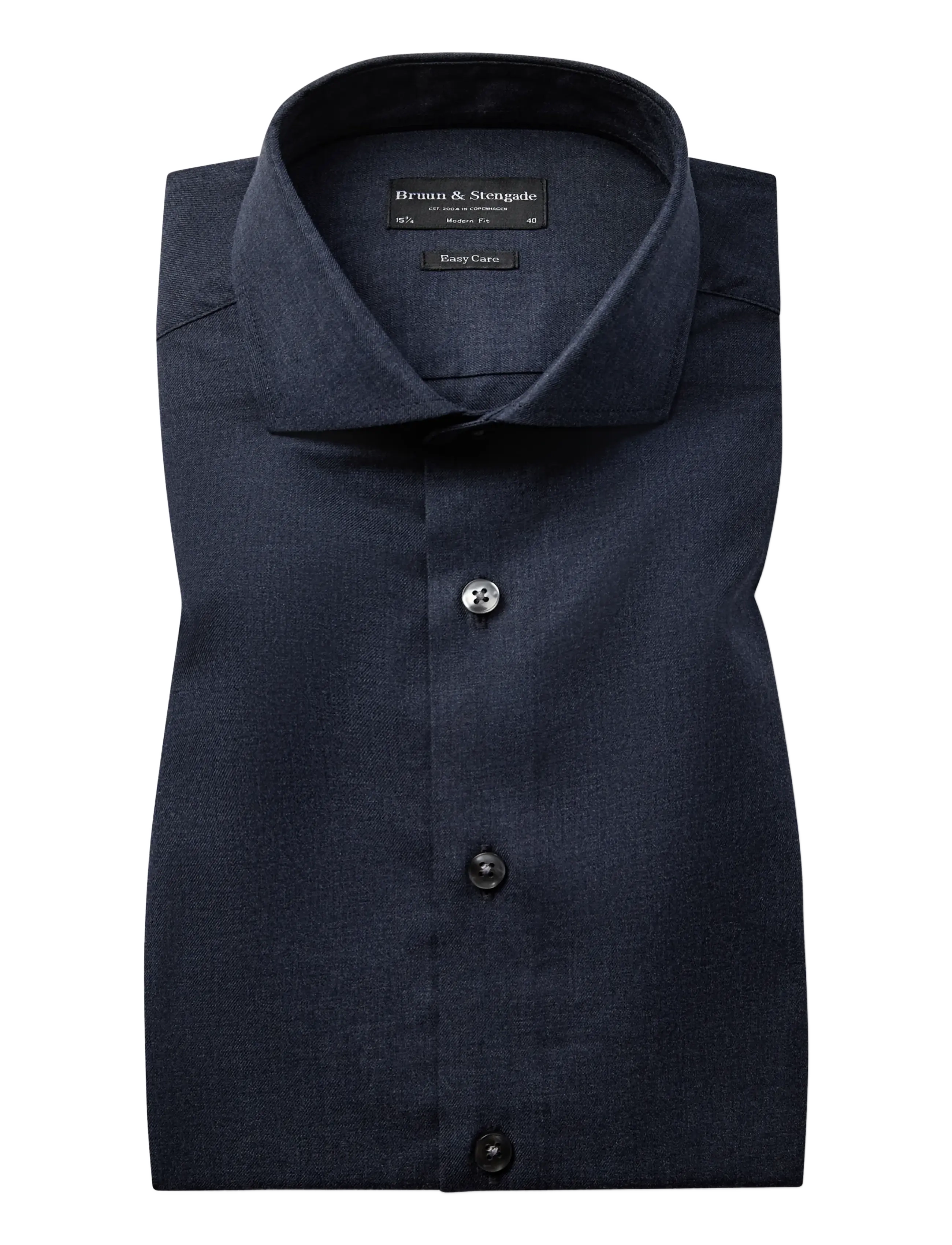 Bruun & Stengade BS Kleinn Modern Fit Shirt - Inspiration - NAVY / navy