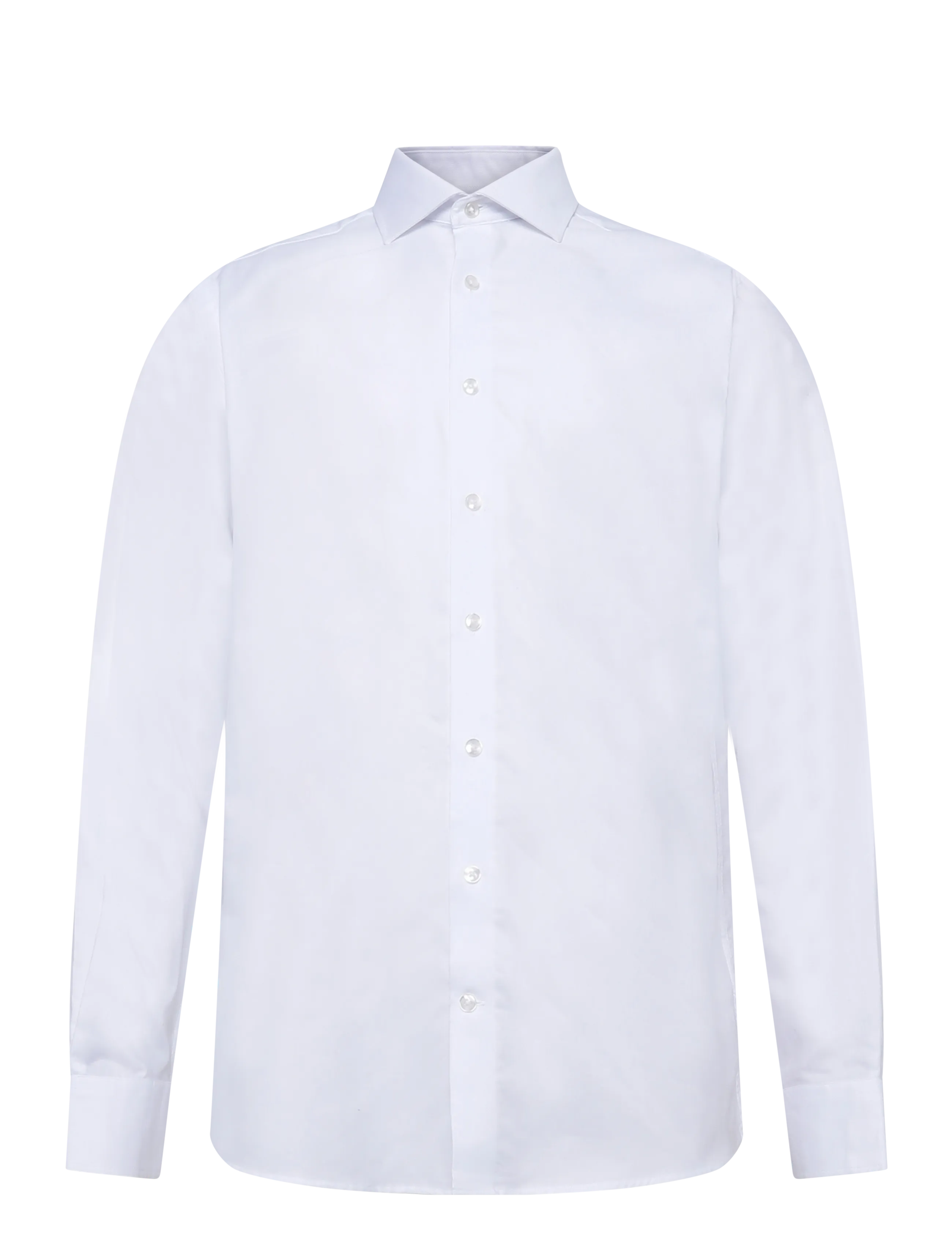 Bruun & Stengade BS Flanagen Modern Fit Shirt - Hemden - WHITE / white