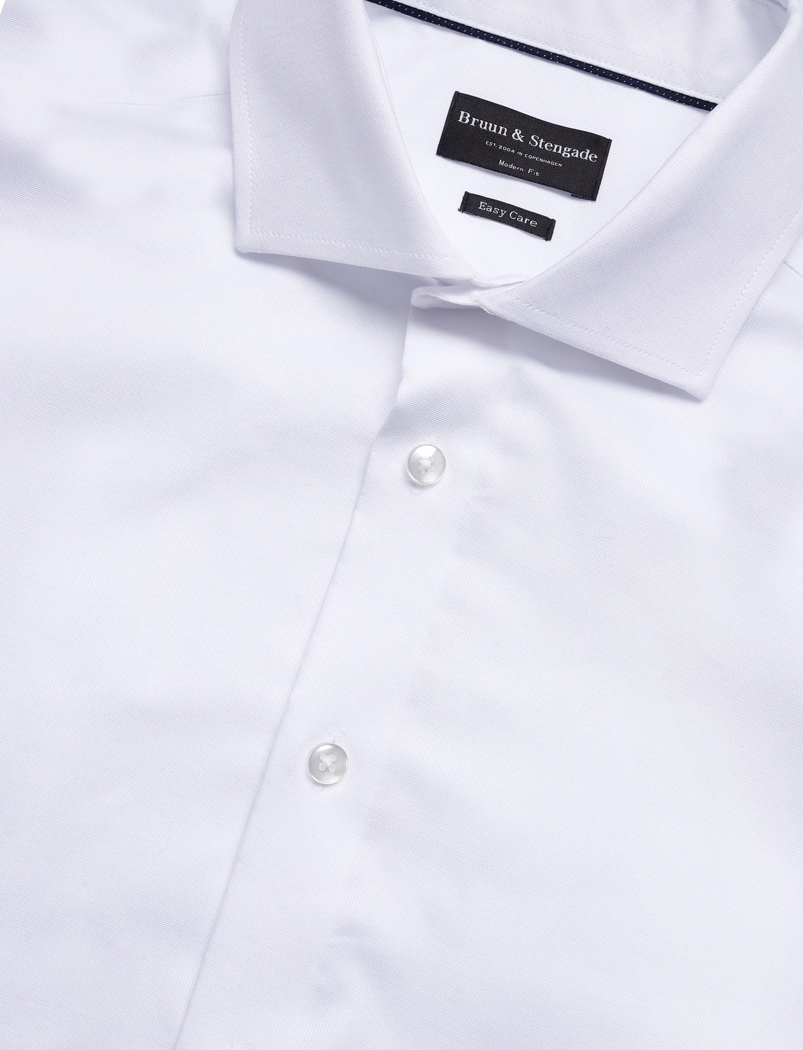 Bruun & Stengade - BS Flanagen Modern Fit Shirt - formelle hemden - white - 2