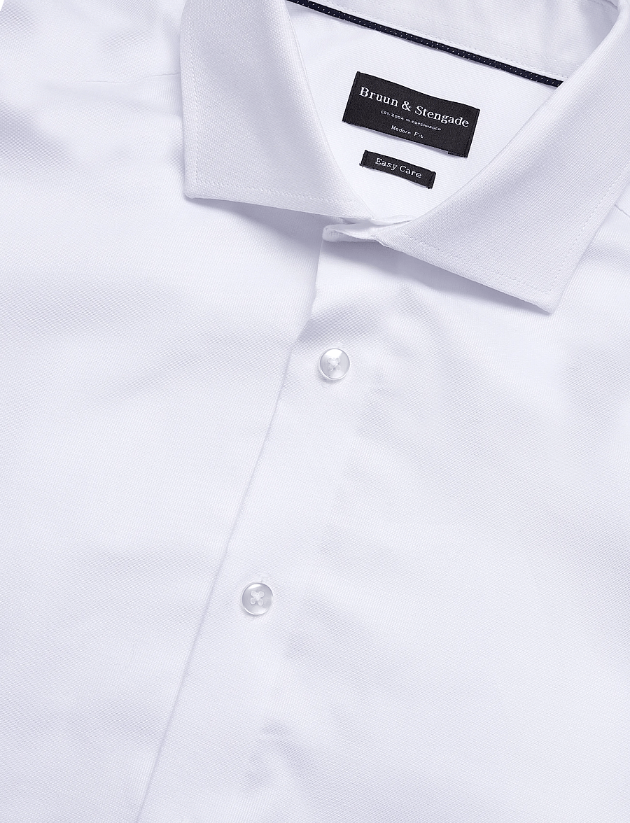Bruun & Stengade - BS Flanagen Modern Fit Shirt - formelle hemden - white - 2