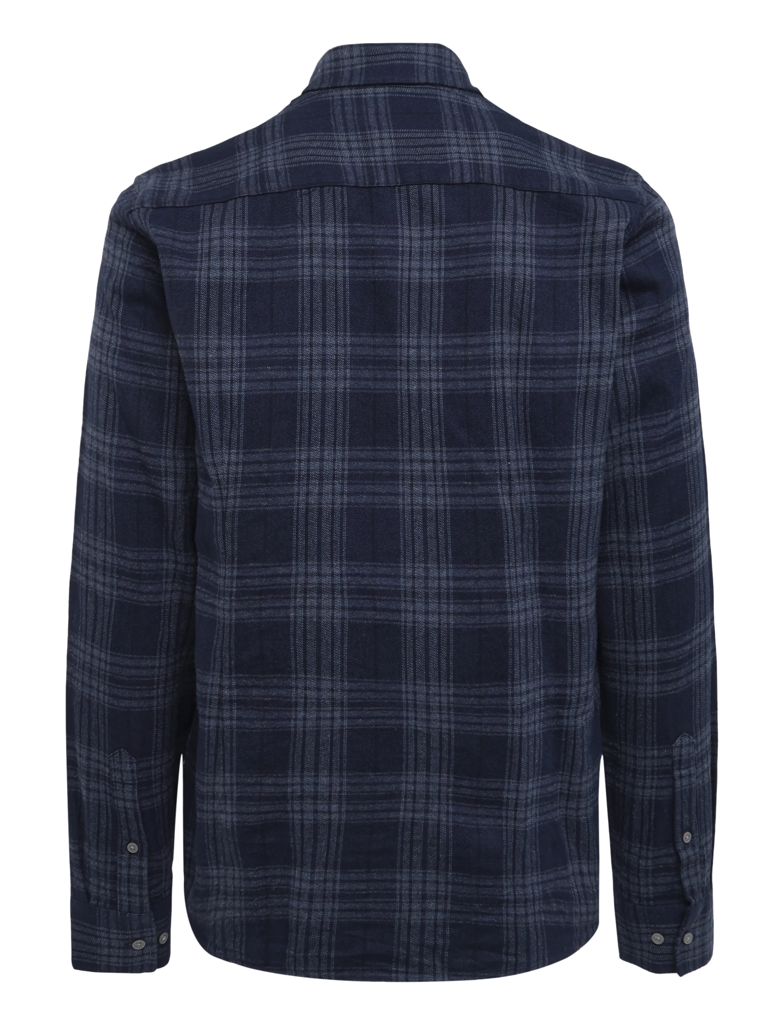 Bruun & Stengade - BS Sihamoni Casual Modern Fit Shirt - flanellskjortor - blue - 1