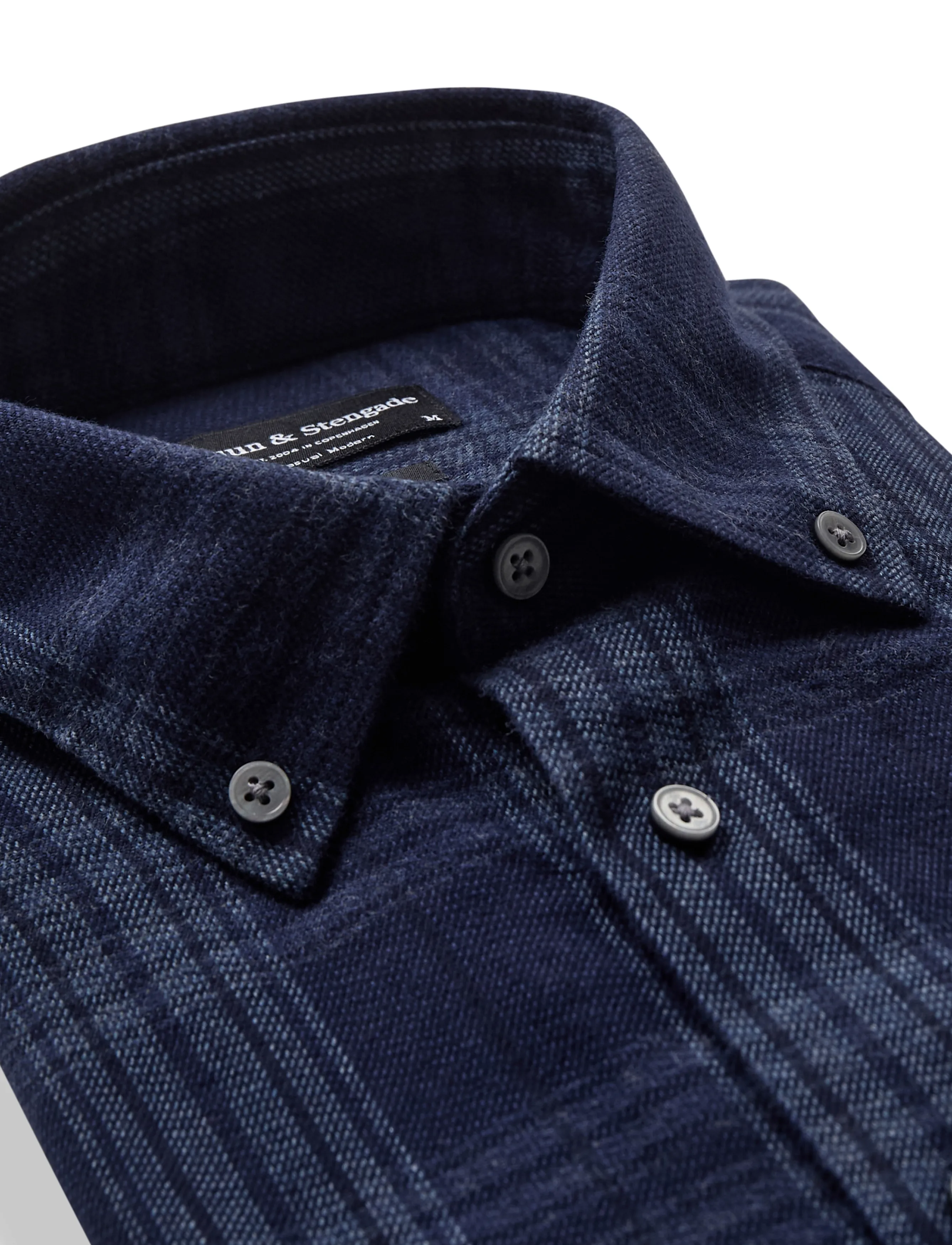 Bruun & Stengade - BS Sihamoni Casual Modern Fit Shirt - blue - 1