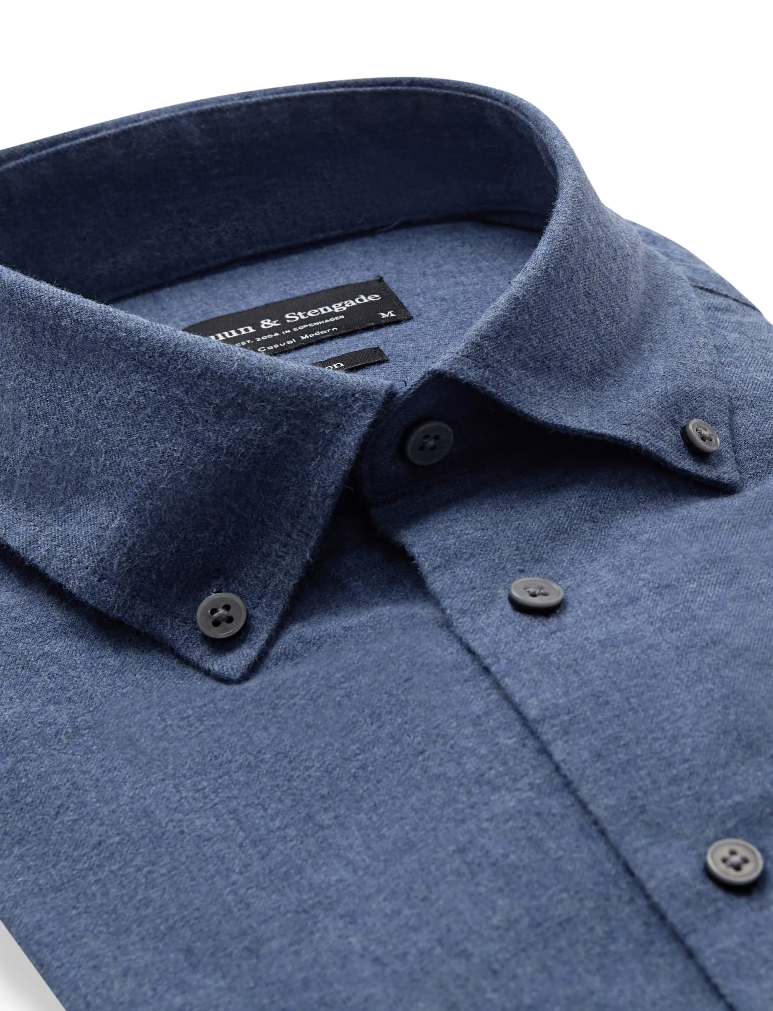 Bruun & Stengade - BS Akihito Casual Modern Fit Shirt - blue - 1